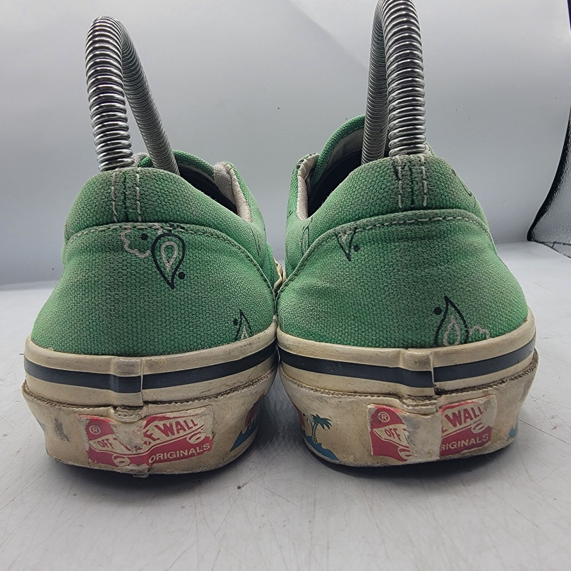 Vans Vans Vault OG Era Paisley Green Womens 7.5 Sneaker Shoes Cal Size US 7.5 / IT 37.5 - 4 Thumbnail