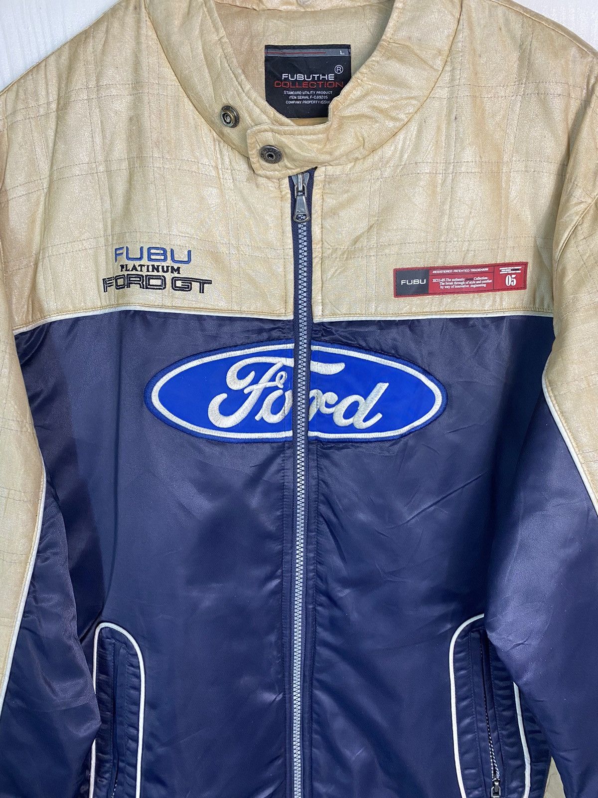Ford × Fubu FUBU PLATINUM FORD GT RACING JACKET Size US L / EU 52-54 / 3 - 12 Thumbnail