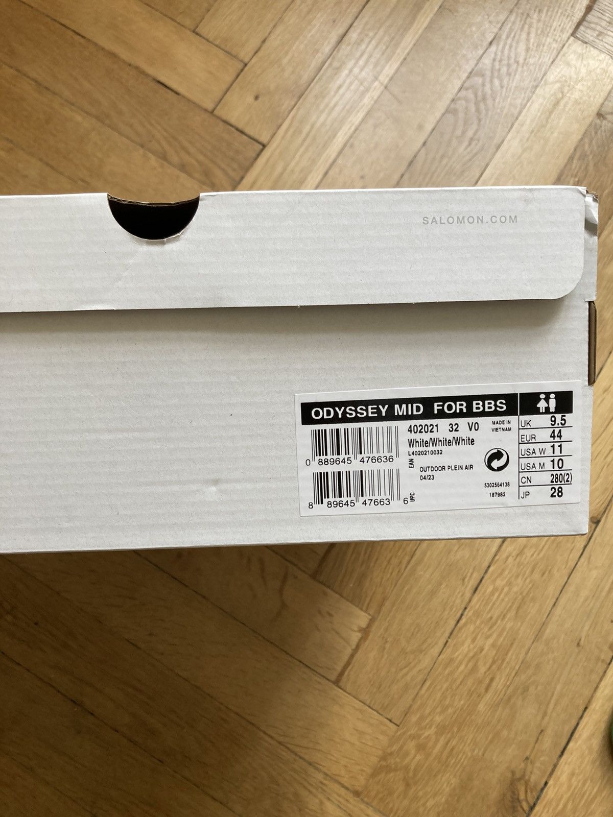 11 By Boris Bidjan Saberi × Salomon Salomon Odyssey Mid by 11 BBS white Size US 10 / EU 43 - 14 Thumbnail
