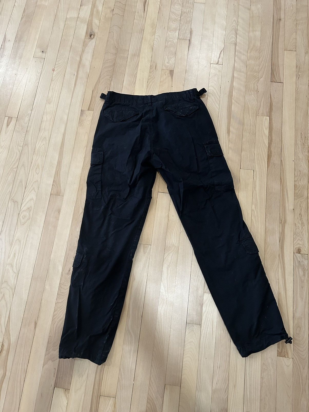 Other Black Cargo Pants Size US 32 / EU 48 - 2 Thumbnail