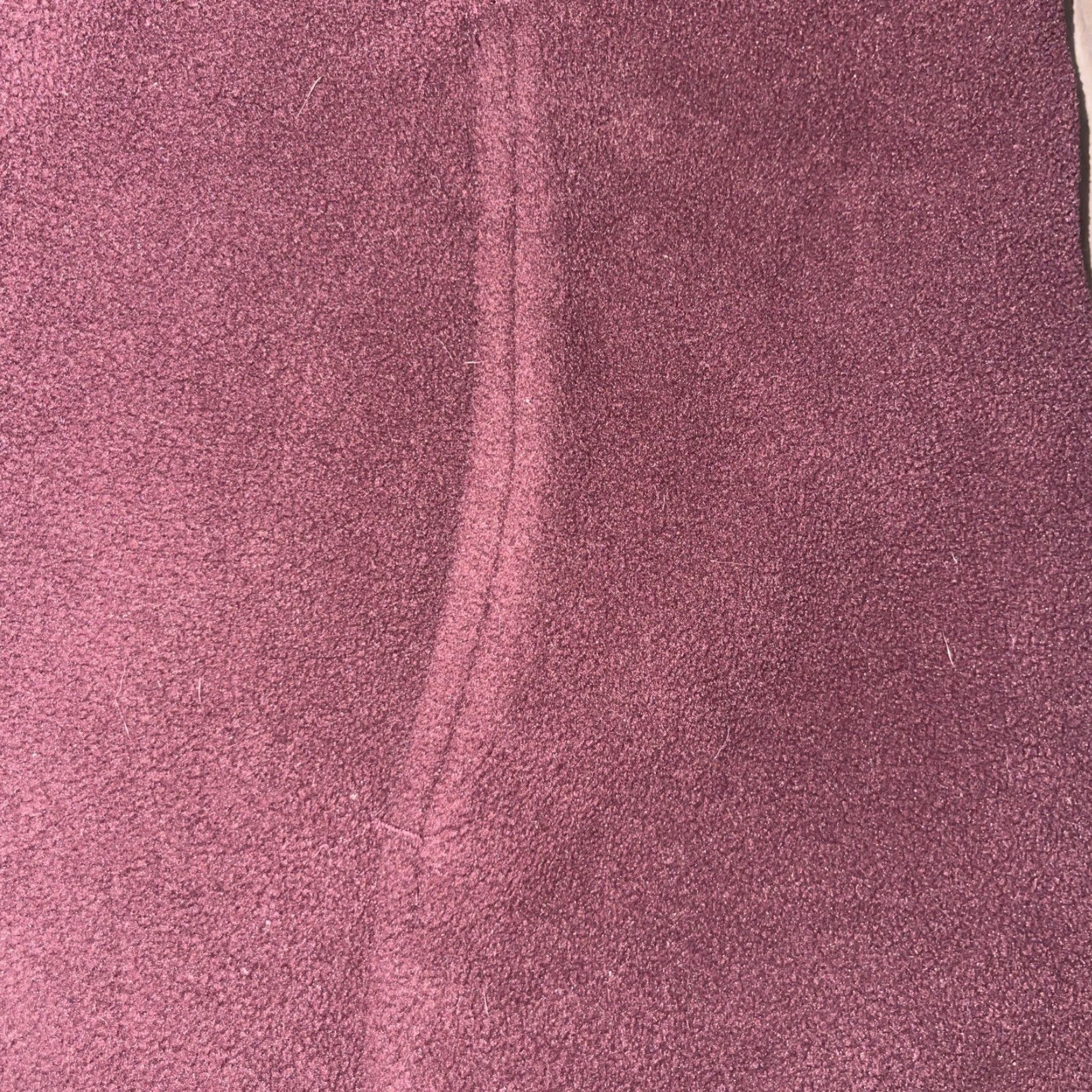 Denim & Co. Denim & Co Women's 2X Maroon Fleece Full Zip Coat Jacket Fall Spring Winter Modern Casual Pockets Collared Size XXL / US 16-18 / IT 52-54 - 6 Thumbnail