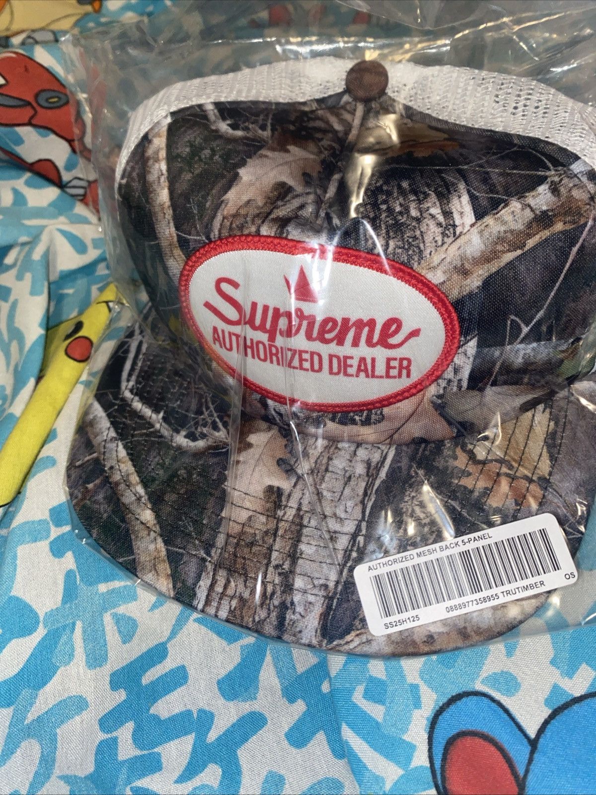 Supreme Supreme Authorized Mesh Back 5-Panel TrueTimber Kanati Camo Size ONE SIZE - 3 Thumbnail