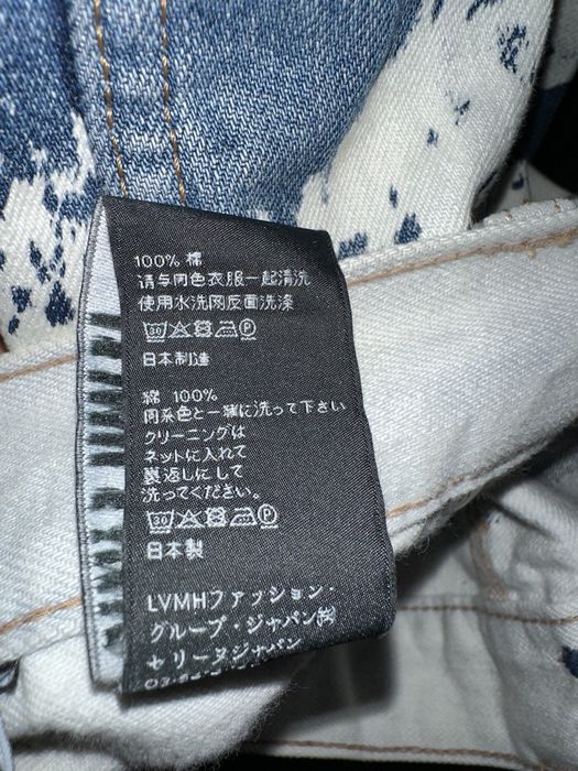 Celine Celine SS21 Slim bleach Camo Jeans Grailed