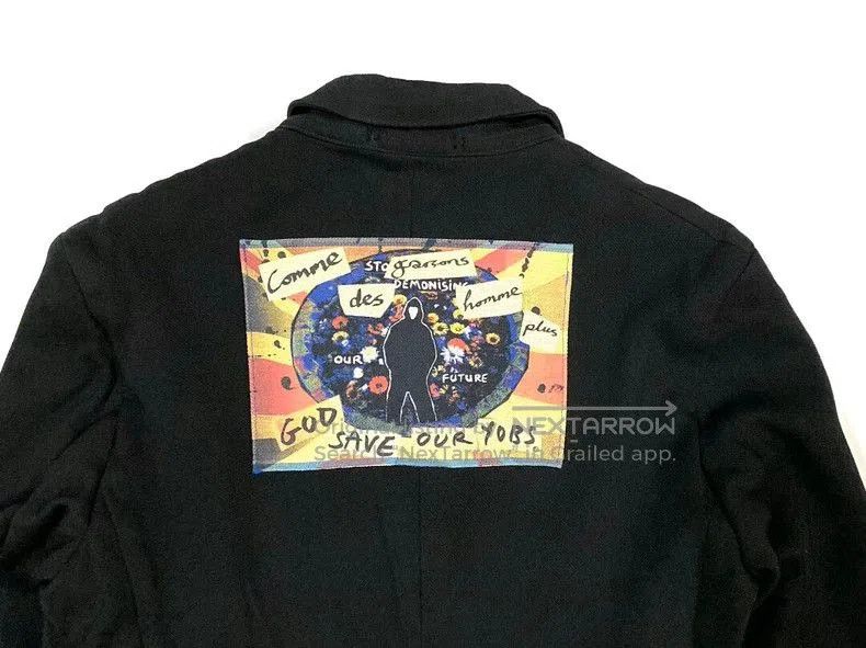 Comme des Garcons Comme des Garcons Punk Ripped Blazer XS. Size US XS / EU 42 / 0 - 5 Thumbnail