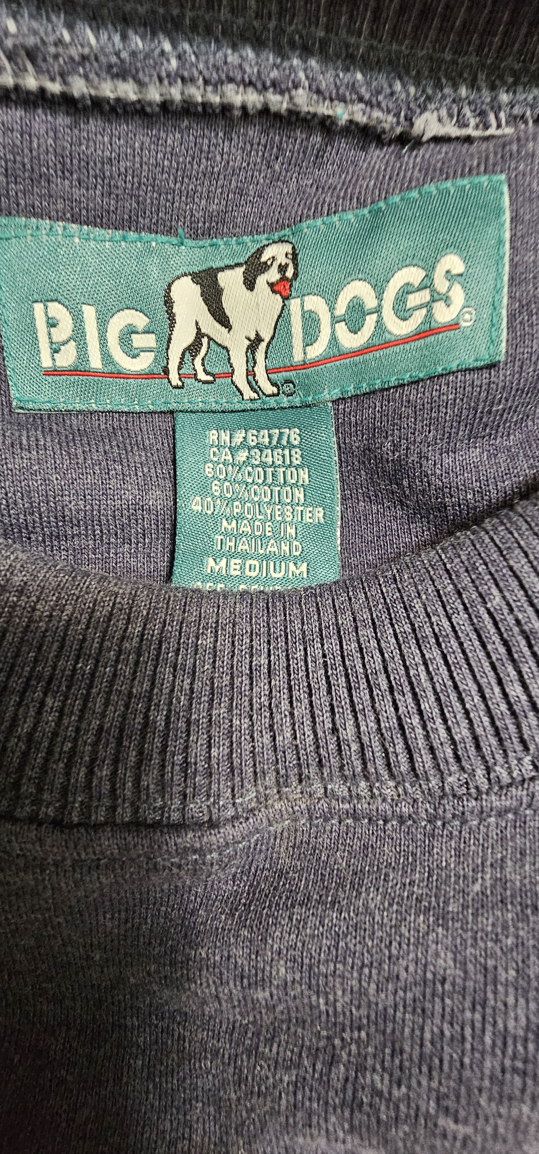Big Dogs Vintage Big Dogs 2000 Fleece Sweatshirt Size Medium Size US M / EU 48-50 / 2 - 9 Thumbnail