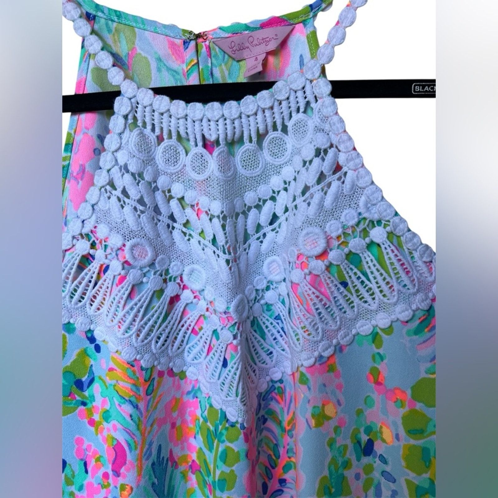Lilly Pulitzer Lilly Pulitzer Catch the Wave Soft Pearl shift Dress Size 4 Size S / US 4 / IT 40 - 9 Thumbnail