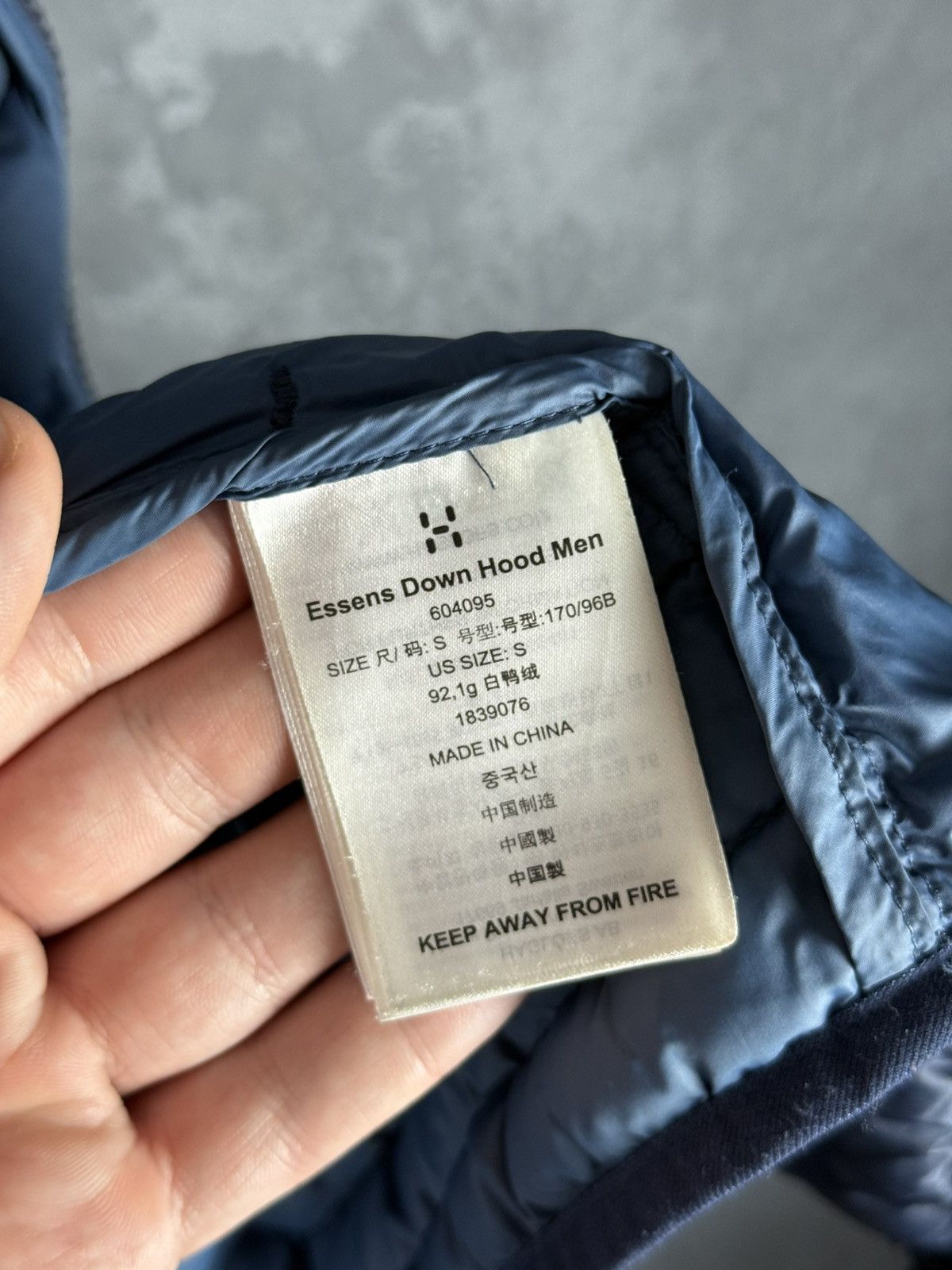 Haglofs Haglofs Essens Down Hood Outodoor Men Jacket Size S Size US S / EU 44-46 / 1 - 15 Thumbnail