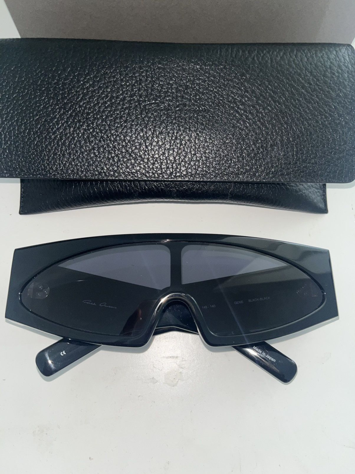 Rick Owens Rick Owens Gene Sunglasses Black Size ONE SIZE - 3 Thumbnail