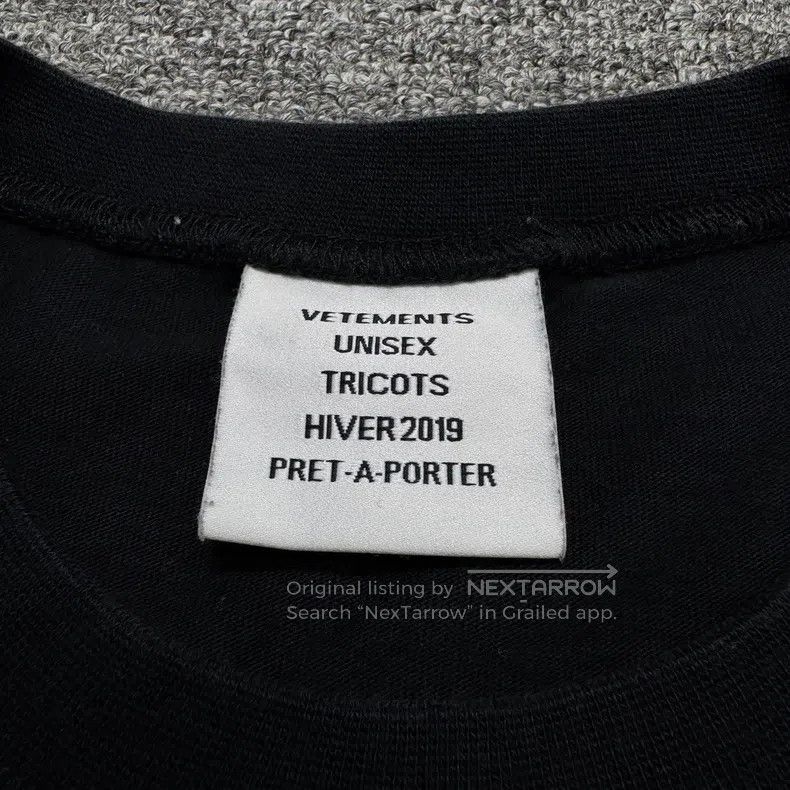 Vetements Vetements short sleeves Size US S / EU 44-46 / 1 - 4 Thumbnail