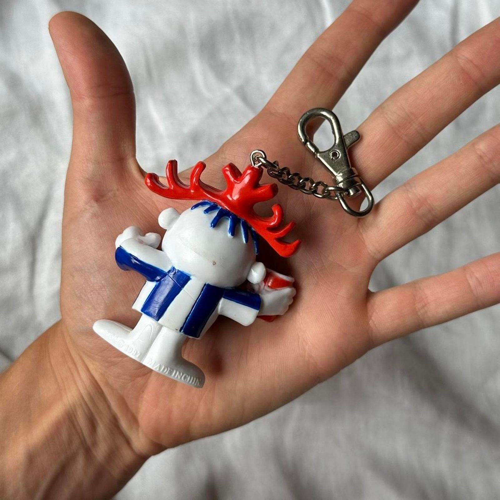 Vintage Rare Vintage 90s Hawaiian Punch Man Drink Keychain Figurine Size ONE SIZE - 5 Thumbnail