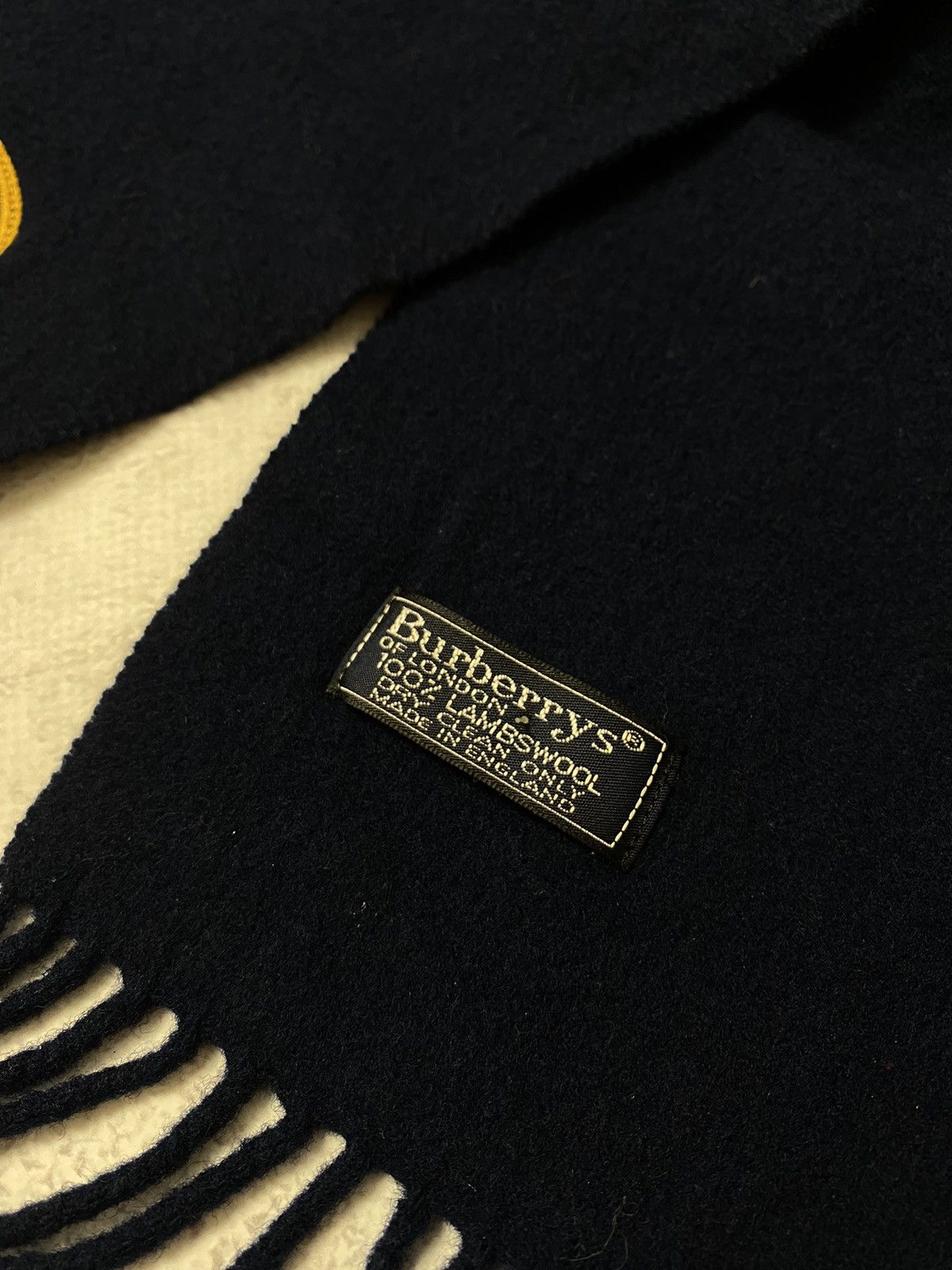 Burberry Burberrys Wool Scarf Muffler Neckwear Size ONE SIZE - 3 Thumbnail