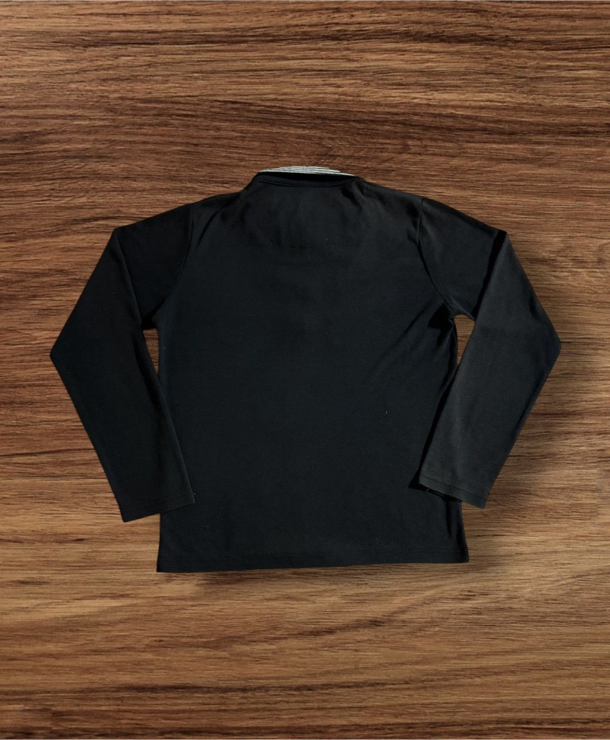 Japanese Brand Vintage Japanese Brand Double Layer Long Sleeve Tee Size US M / EU 48-50 / 2 - 2 Thumbnail