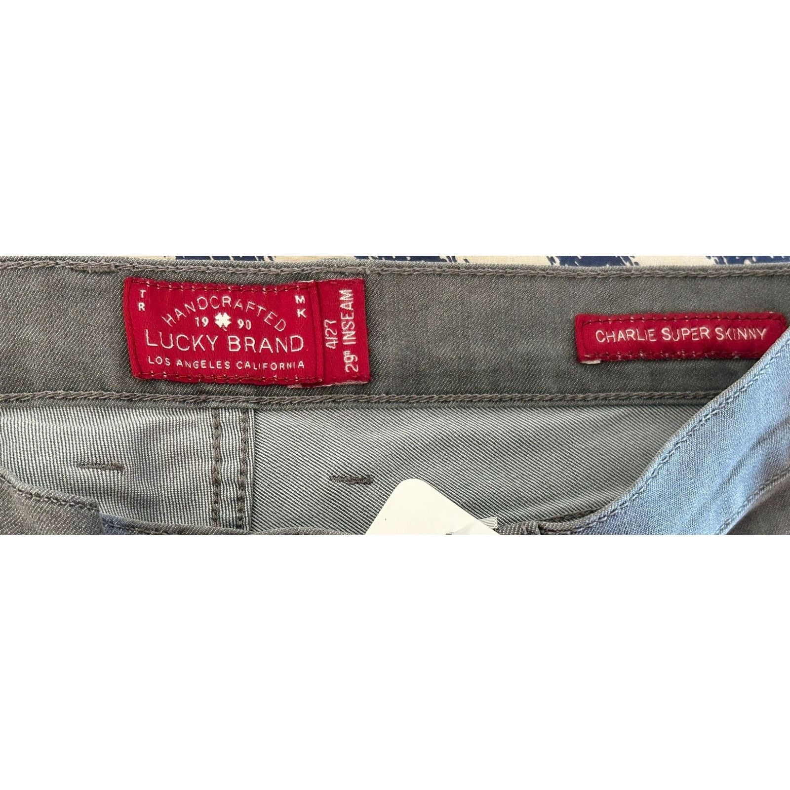 Lucky Brand Lucky Brand Womens Jeans - Light Blue, Size 4/27, 29" Inseam Size 27" / US 4 / IT 40 - 6 Thumbnail