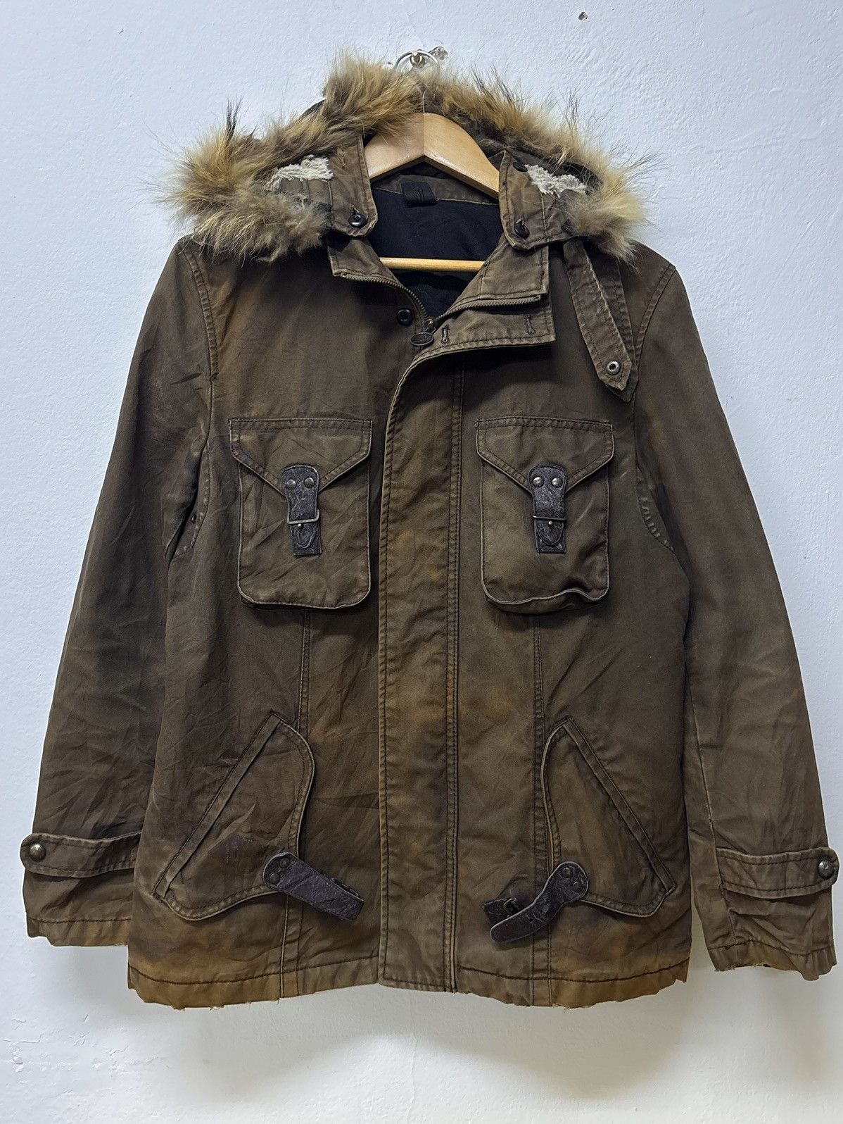 PPFM PPFM Fur Parka Jacket If Six Was Nine Style Size US M / EU 48-50 / 2 - 3 Thumbnail