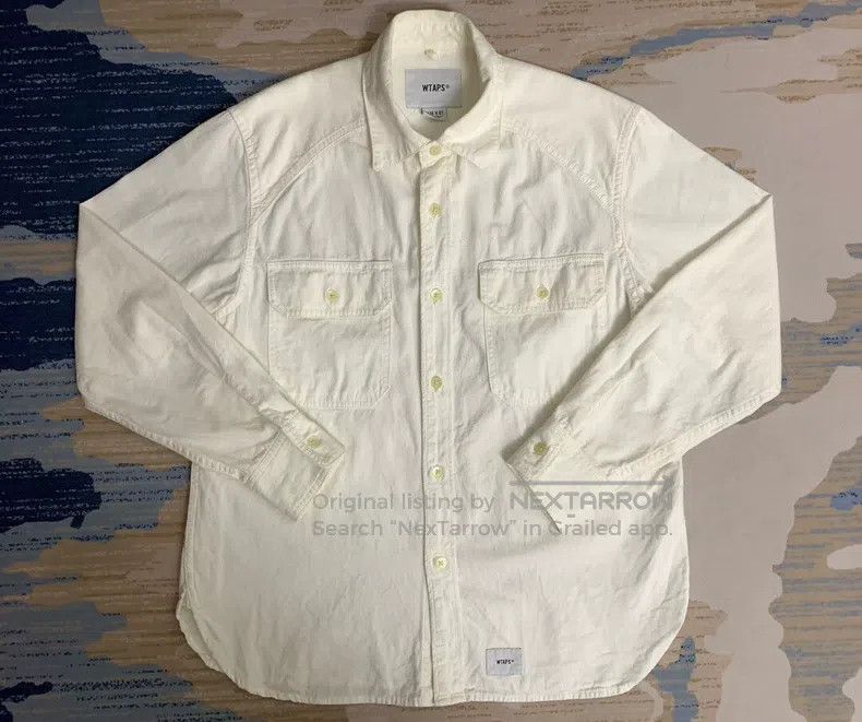Wtaps Wtaps White shirt Size US S / EU 44-46 / 1 - 1 Thumbnail