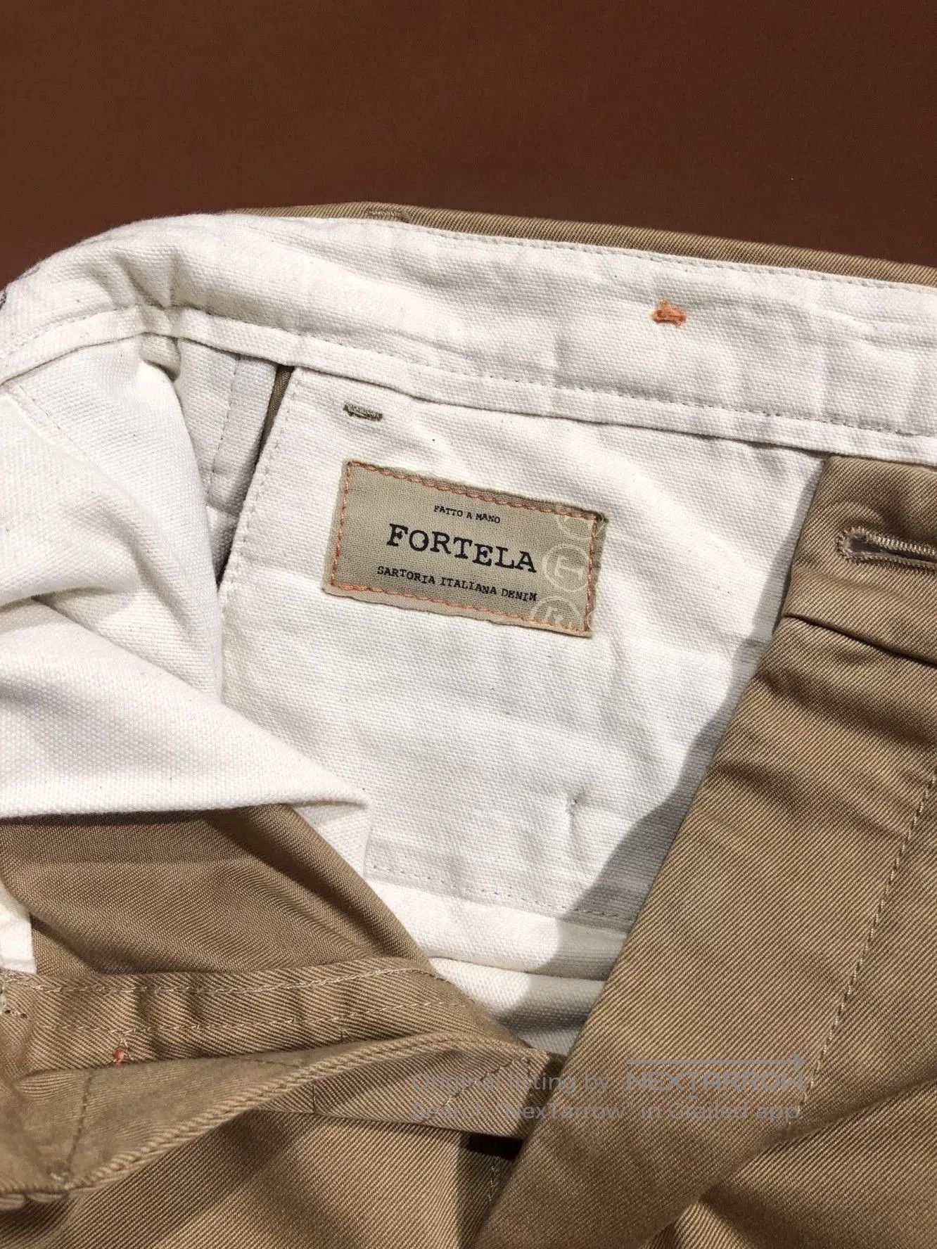 Fortela Fortela Italian Military Green Wool Pants. Size US 30 / EU 46 - 4 Thumbnail