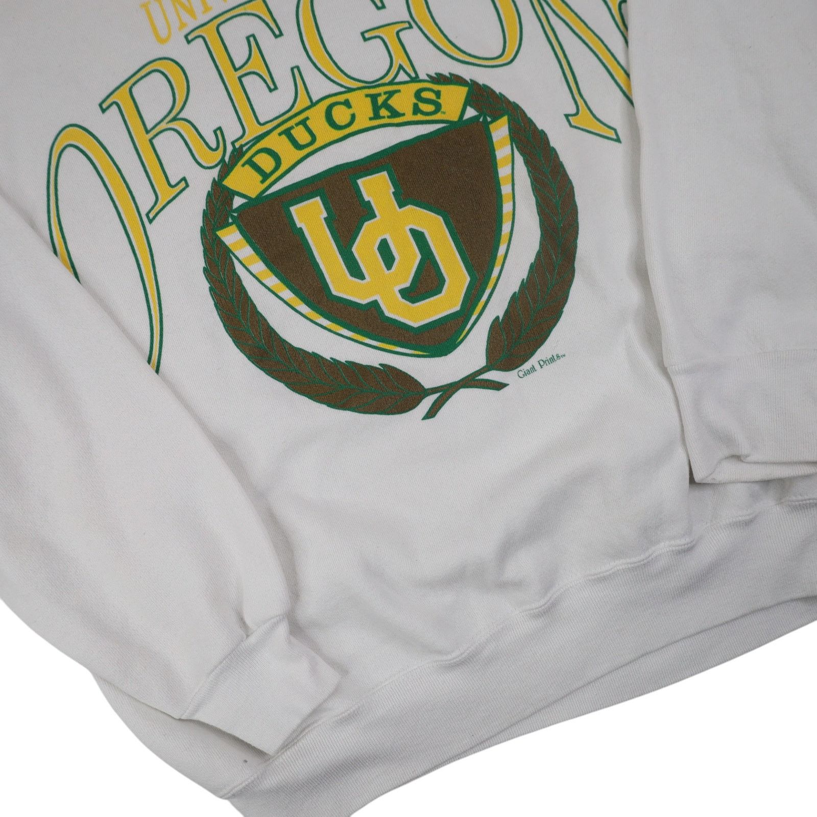 Vintage Vintage University of Oregon Ducks Graphic Sweatshirt Size US L / EU 52-54 / 3 - 3 Thumbnail