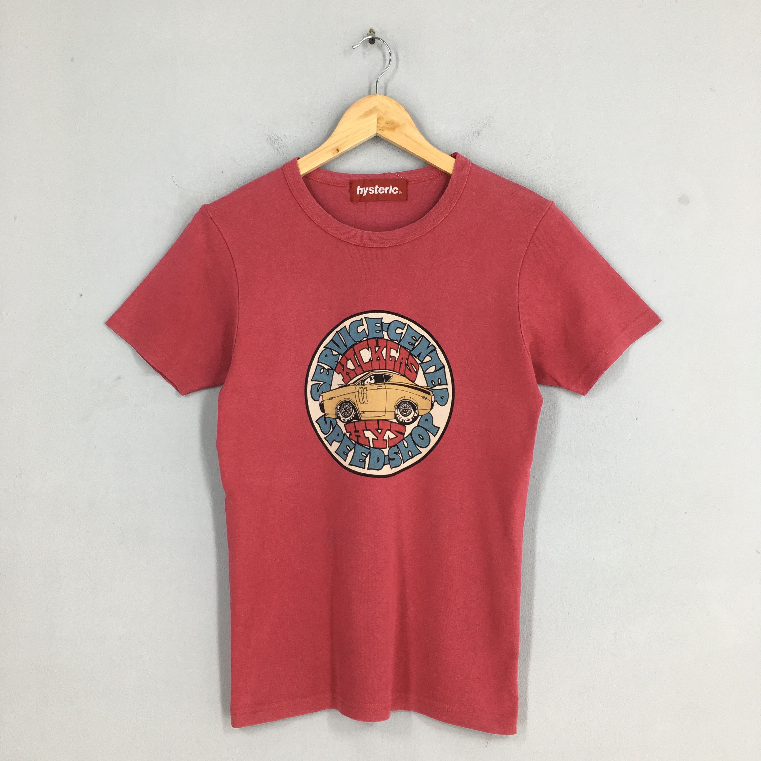Hysteric Glamour × Vintage 90's Hysteric Glamour Japan Punk Fashion Tshirt XSmall Size US XS / EU 42 / 0 - 1 Thumbnail