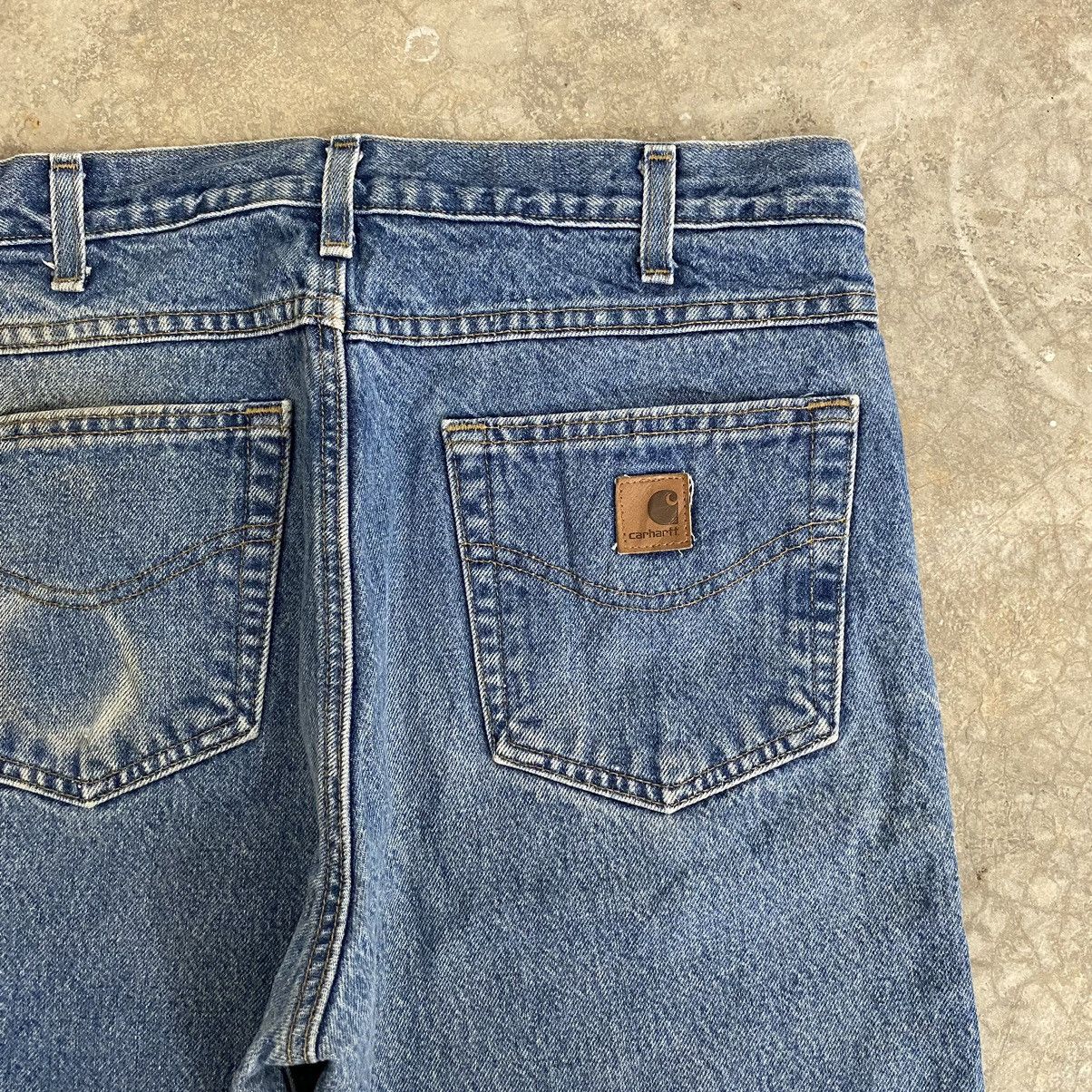 Carhartt Vintage Carhartt Blanket Lined Relaxed Fit Denim Jeans Size US 32 / EU 48 - 18 Thumbnail