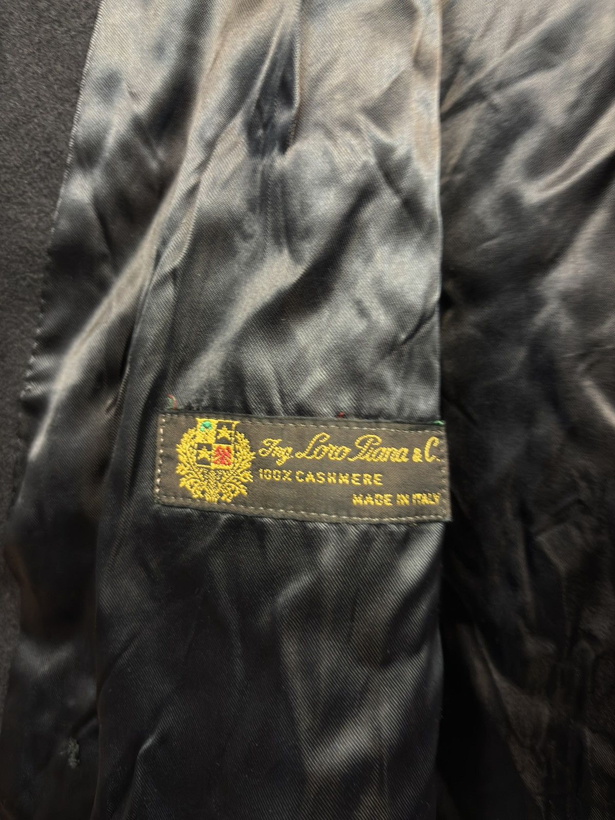 Japanese Brand × Loro Piana Lori Piana Long Coat 100% Cashmere Designer Luxury Rare 90s Size M / US 6-8 / IT 42-44 - 5 Thumbnail
