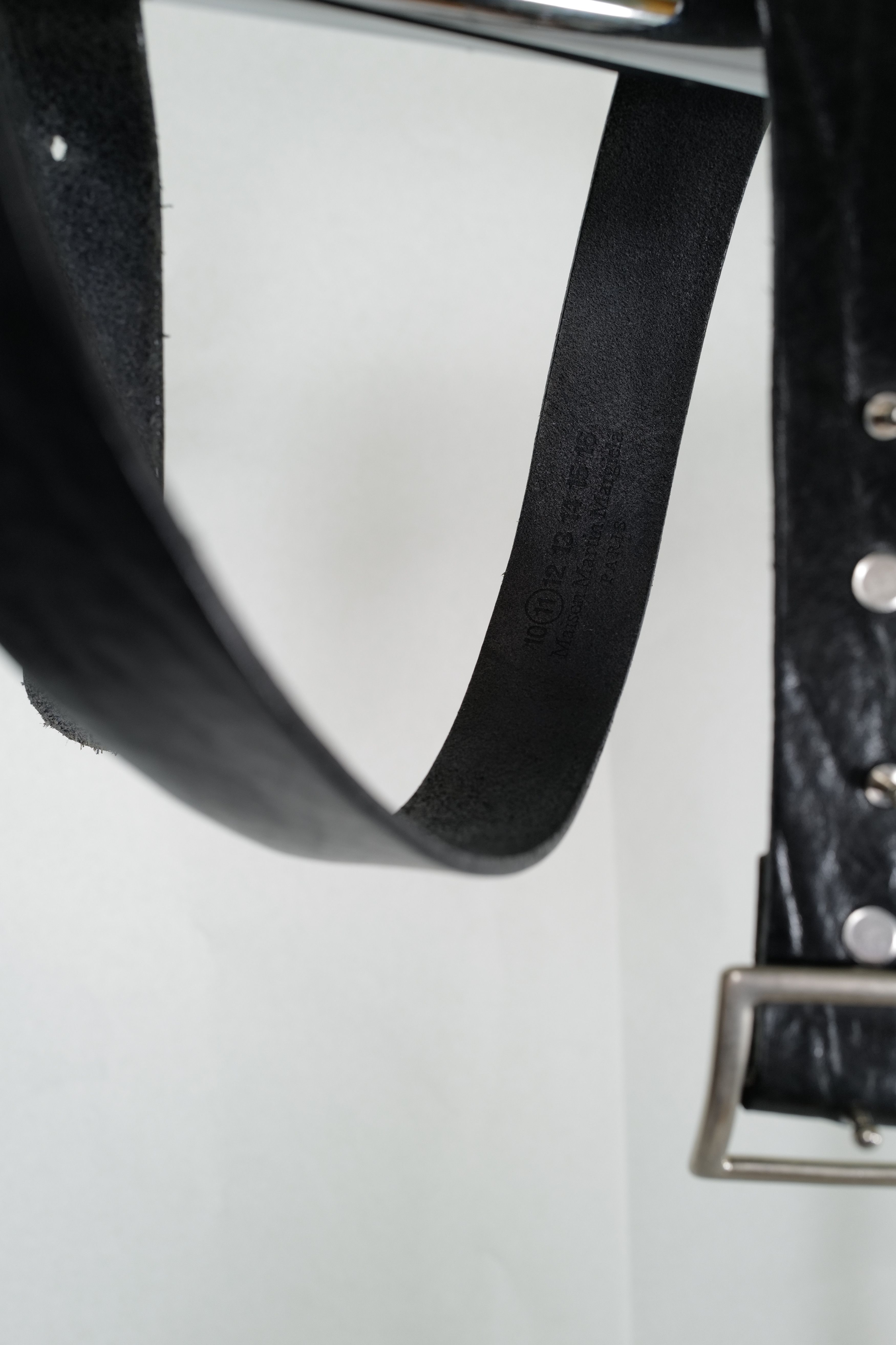 Maison Margiela Martin Margiela "Leather Belt" Size ONE SIZE - 13 Thumbnail