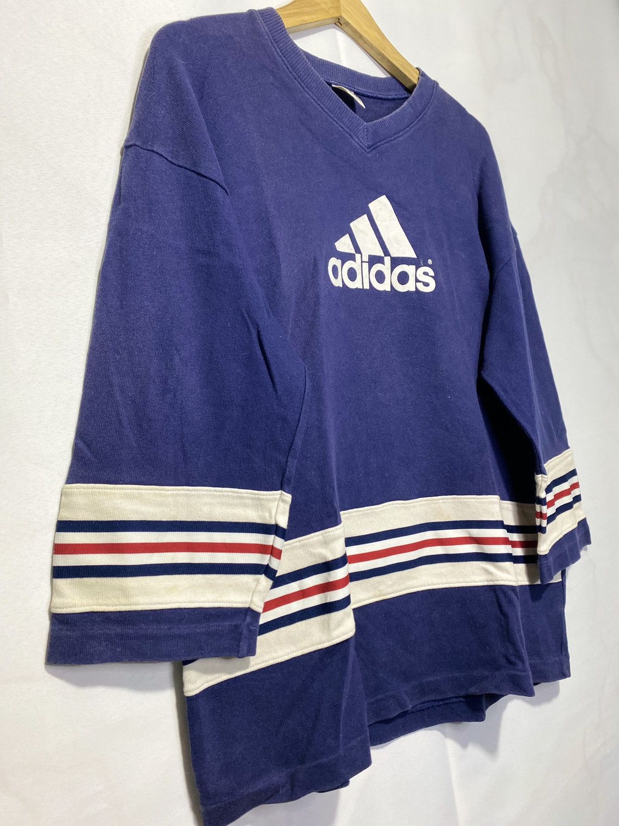 Adidas × Vintage Vintage Adidas sweatshirt men’s Size US L / EU 52-54 / 3 - 1 Thumbnail