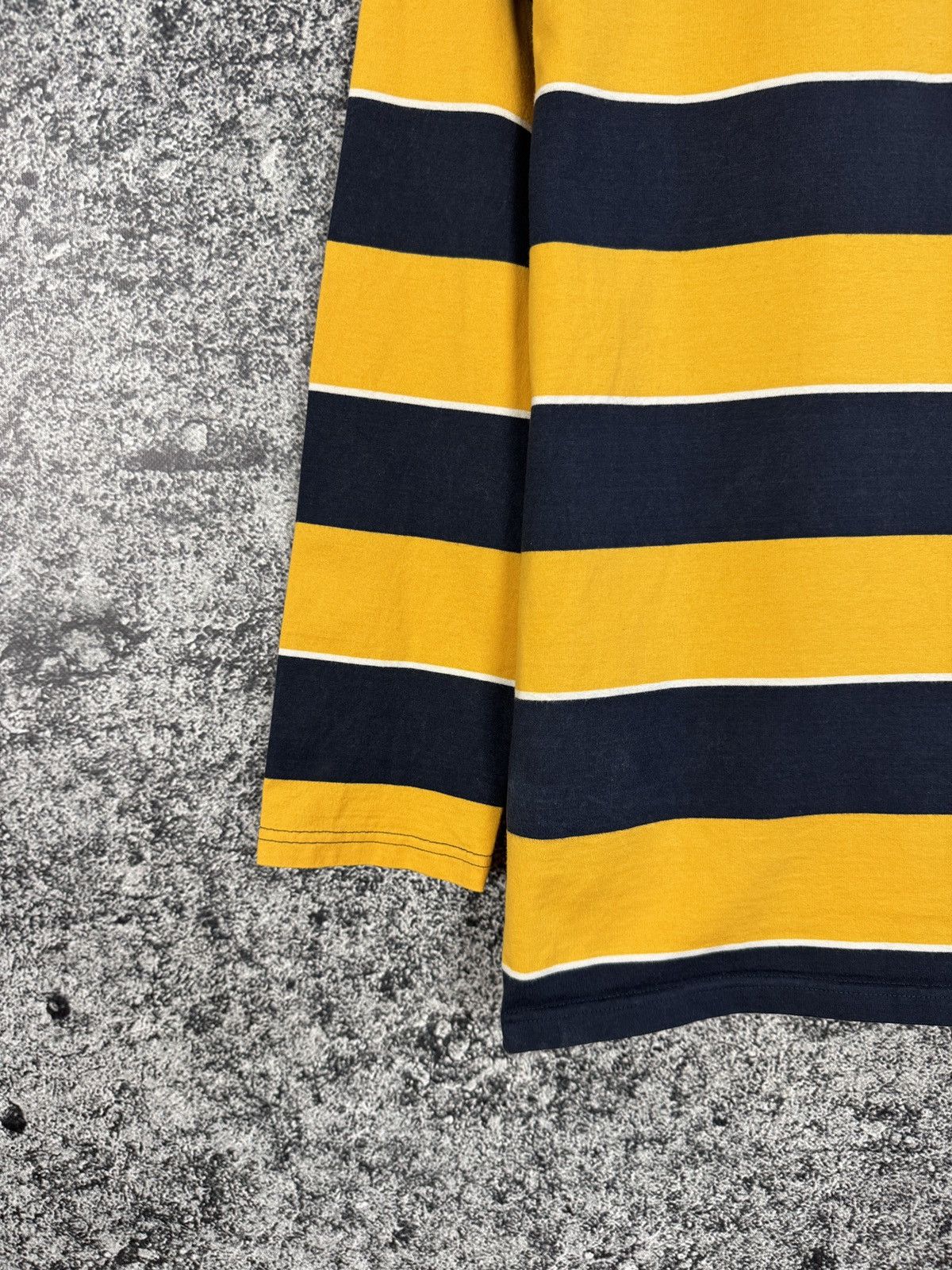 Tommy Hilfiger Tommy Hilfiger Polo Long Sleeve Striped Rugby Shirt Size XL Size XL / US 12-14 / IT 48-50 - 4 Thumbnail
