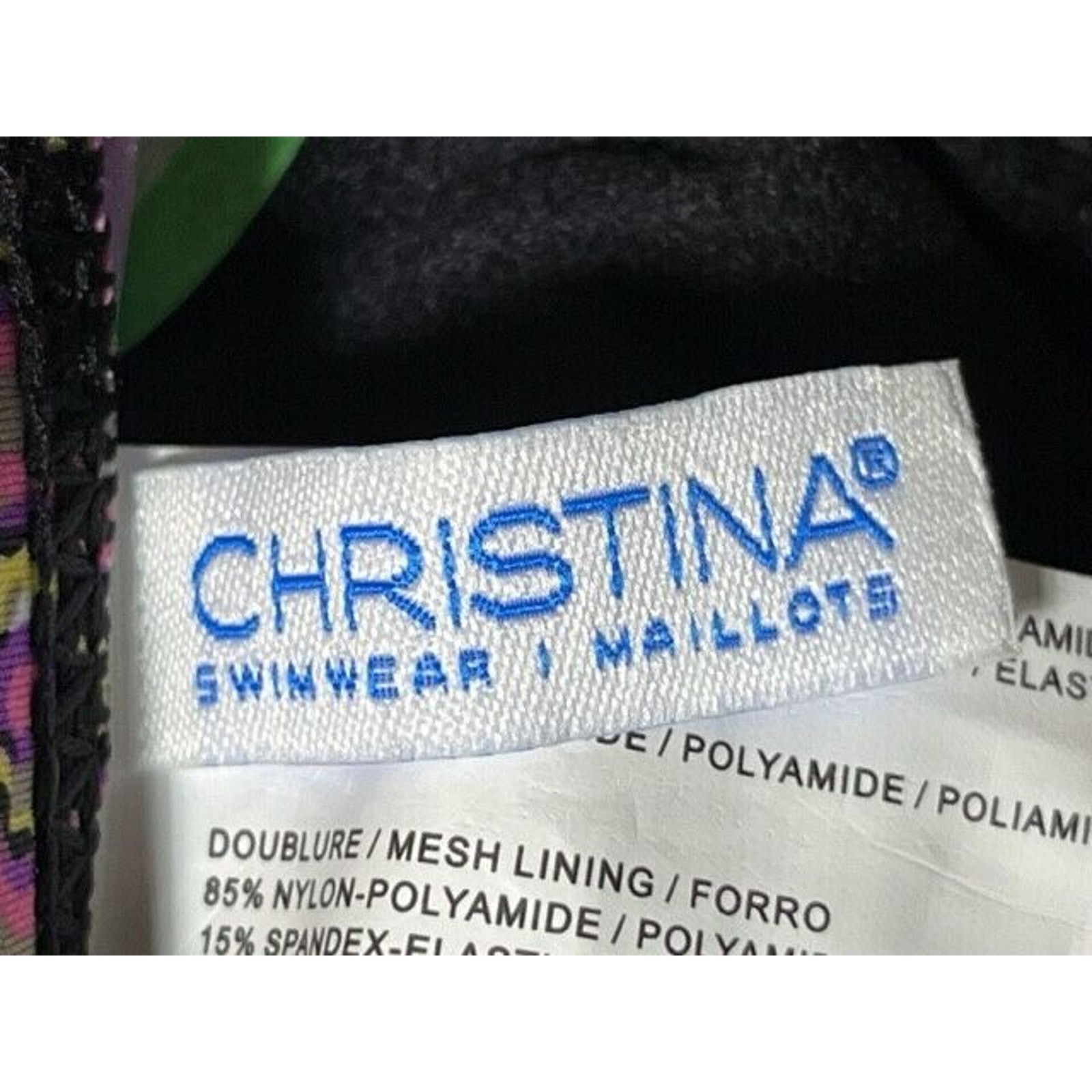 Other Christina Bikini Swim Bottom Womens 12 Aztec Fold Over Black Size XL / US 12-14 / IT 48-50 - 5 Thumbnail