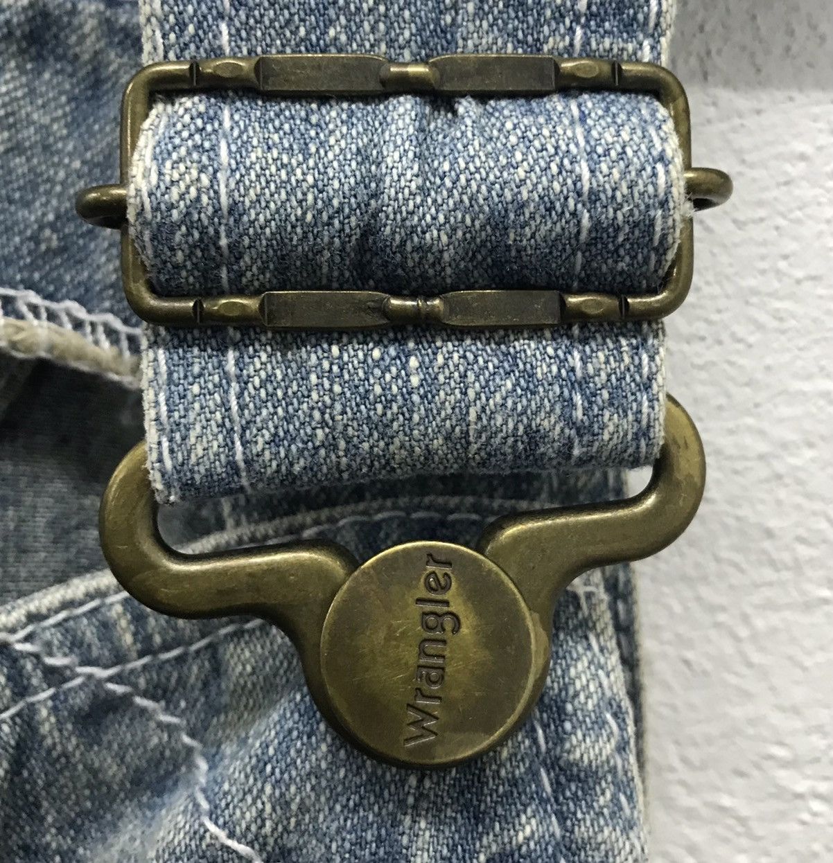 Vintage × Wrangler Vintage Wrangler Blue Bell Denim Overall Size US 35 - 5 Thumbnail