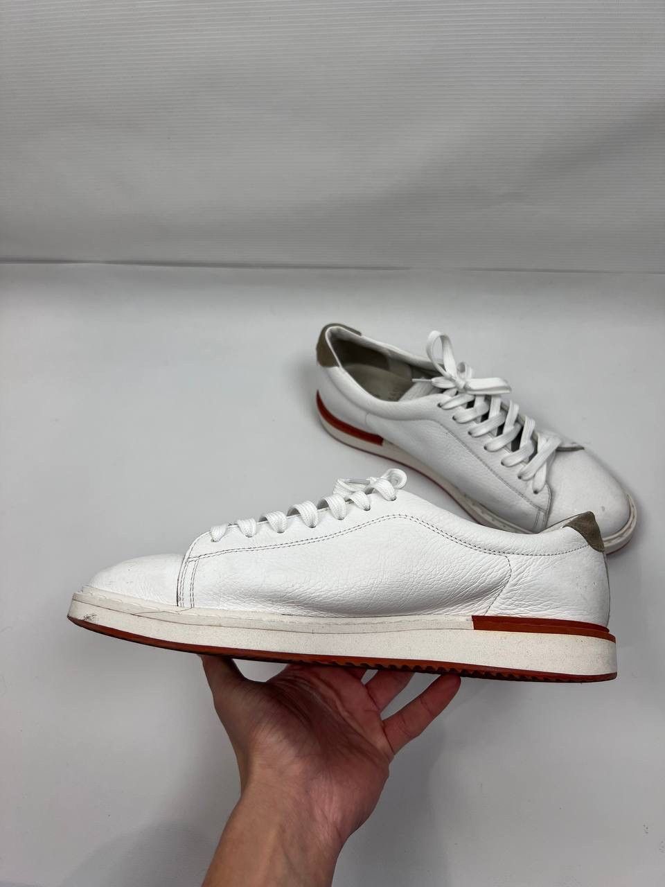 Brunello Cucinelli Brunello Cucinelli leather low trainers size 42 Size US 9 / EU 42 - 12 Thumbnail
