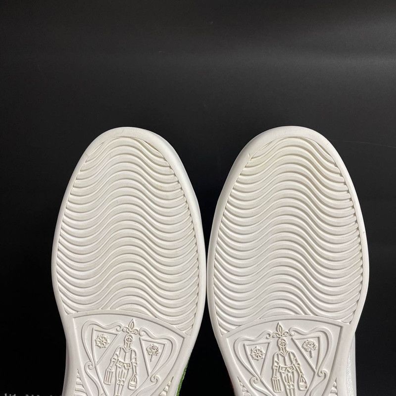 Gucci Gucci ACE Double G Vintage Low-Top Sneakers - Size US 11 / EU 44 - 8 Thumbnail
