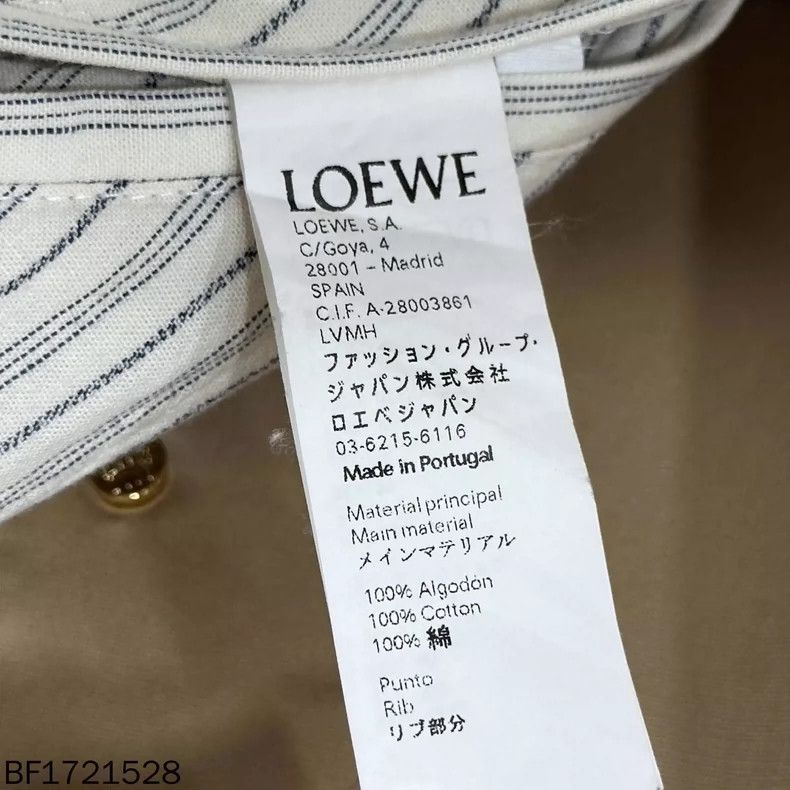 Other LOEWE Embroidered logo coat with double-sided stripes Size US M / EU 48-50 / 2 - 7 Thumbnail