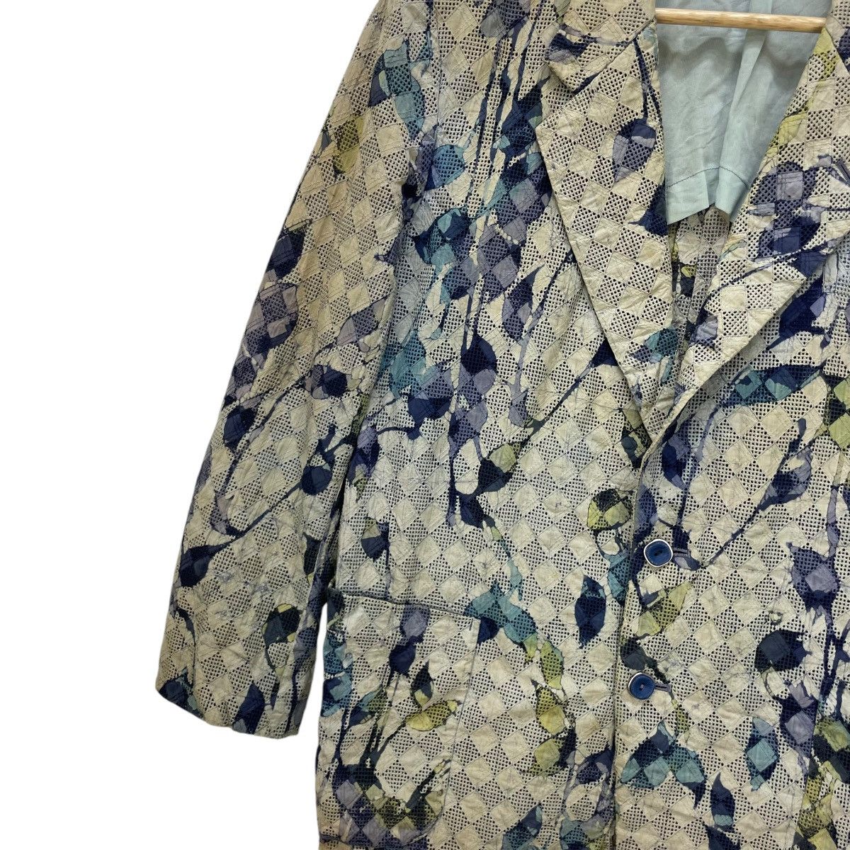 Yohji Yamamoto Vintage Pacthwork Mesh Jacket Size US M / EU 48-50 / 2 - 4 Thumbnail