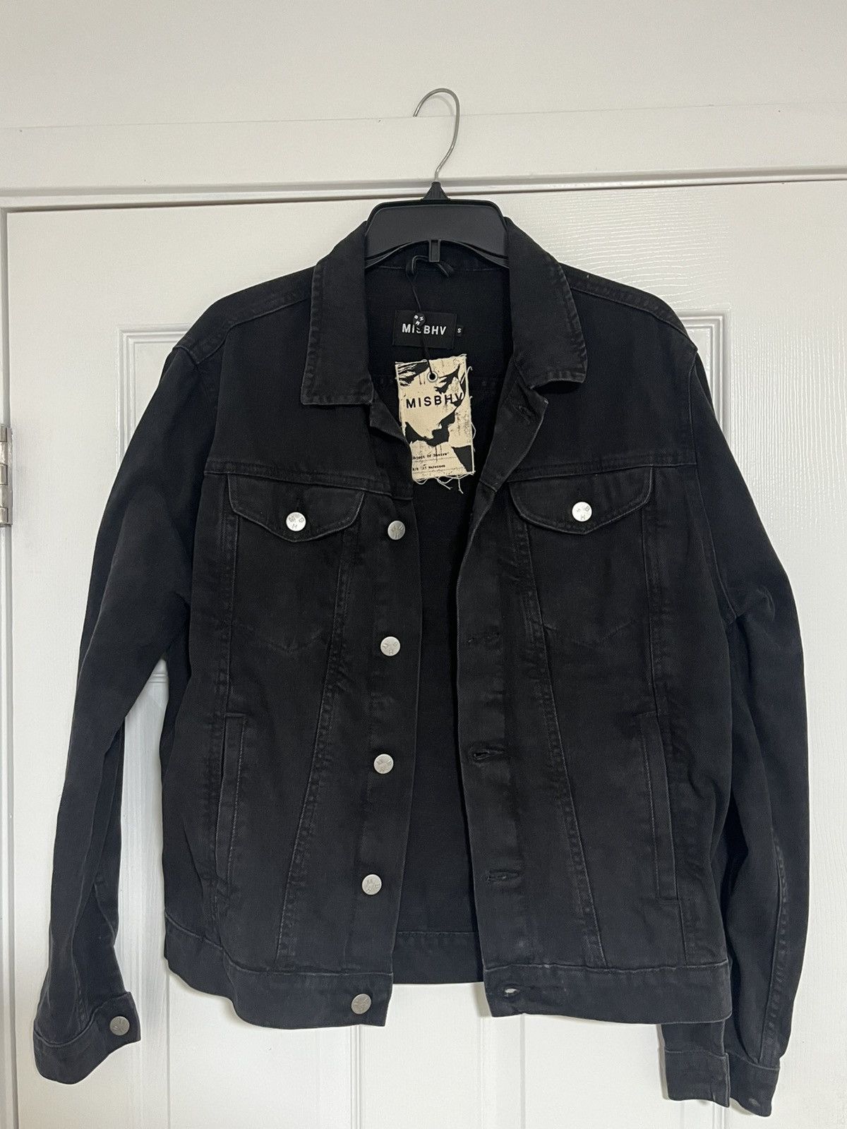 Misbhv Warszawa 1980 Denim Jacket Size US S / EU 44-46 / 1 - 2 Thumbnail