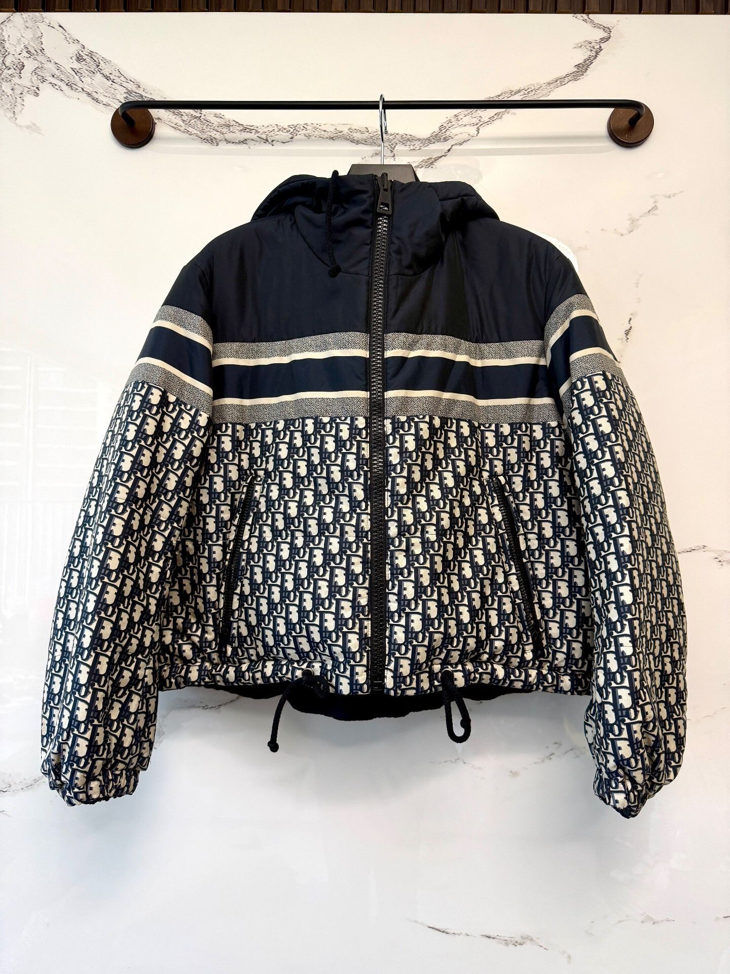 Dior Dior Reversible Monogram Puffer Jacket Size XS / US 0-2 / IT 36-38 - 1 Thumbnail