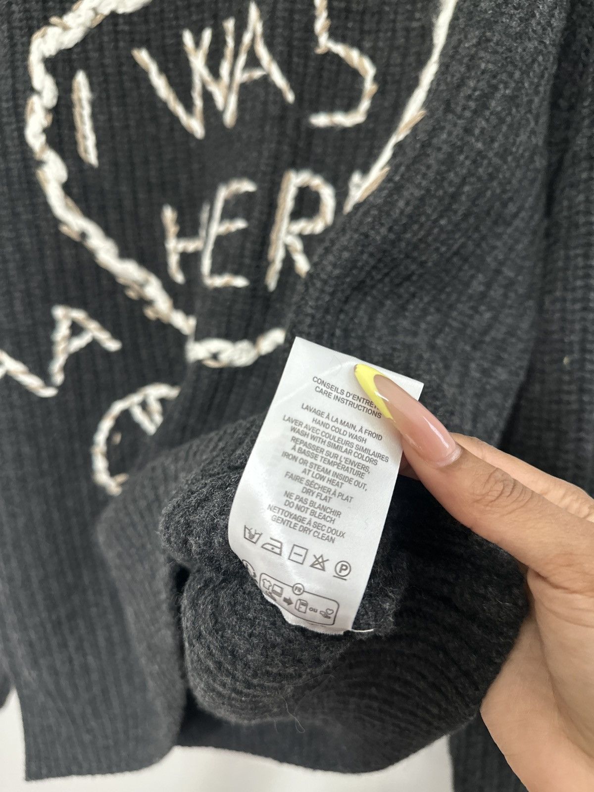 Etudes ETUDES STUDIO REGARD GRAFITTI WOOL JUMPER Size US L / EU 52-54 / 3 - 6 Thumbnail