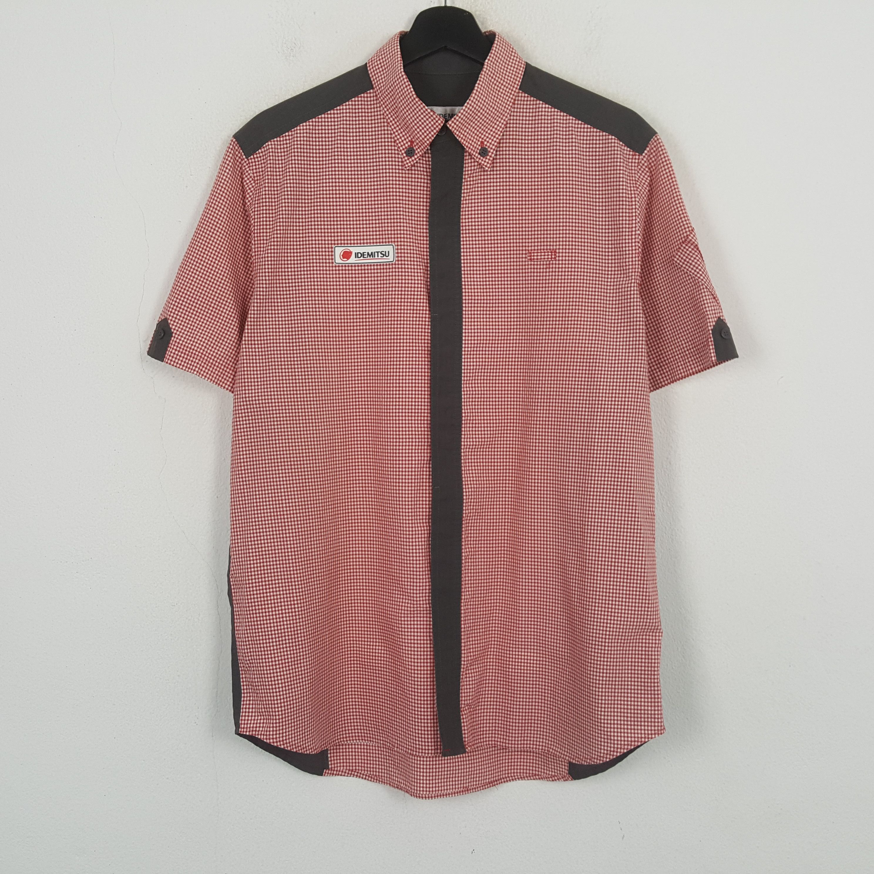 Vintage Idemitsu Workwear Shirt C301N1 Size US L / EU 52-54 / 3 - 1 Thumbnail