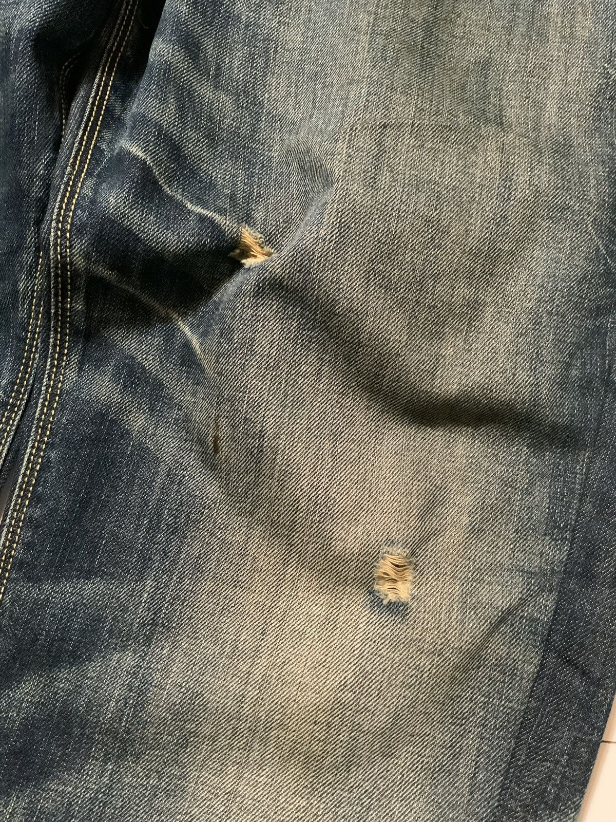 Ed Hardy Y2K Ed Hardy Audigier 2009 Button Fly Baggy Denim Jeans Size US 38 / EU 54 - 8 Thumbnail
