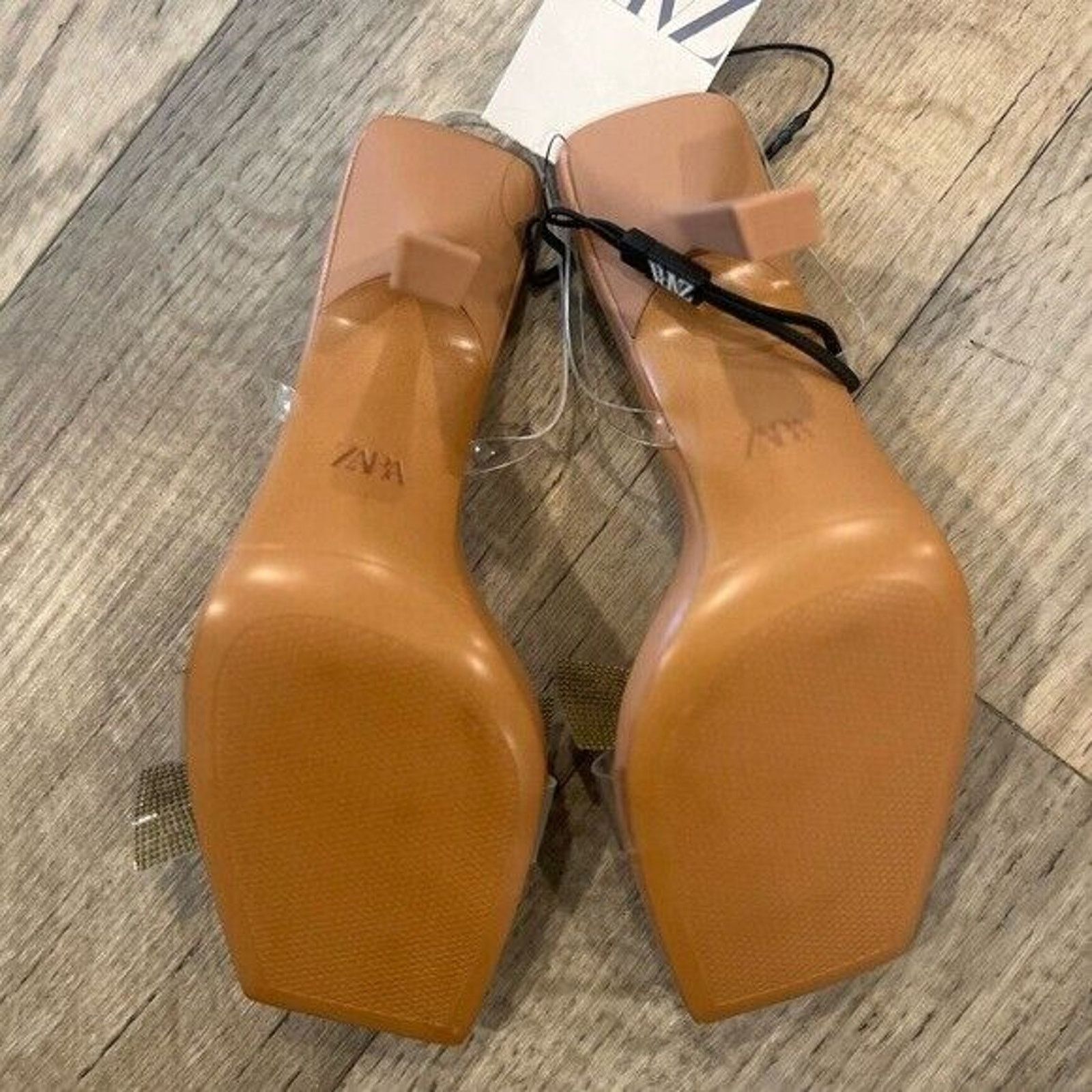 Zara ZARA BLOGGER FAVE!!! Embellished Heels NWT (US 8) Size US 10 / IT 40 - 17 Thumbnail