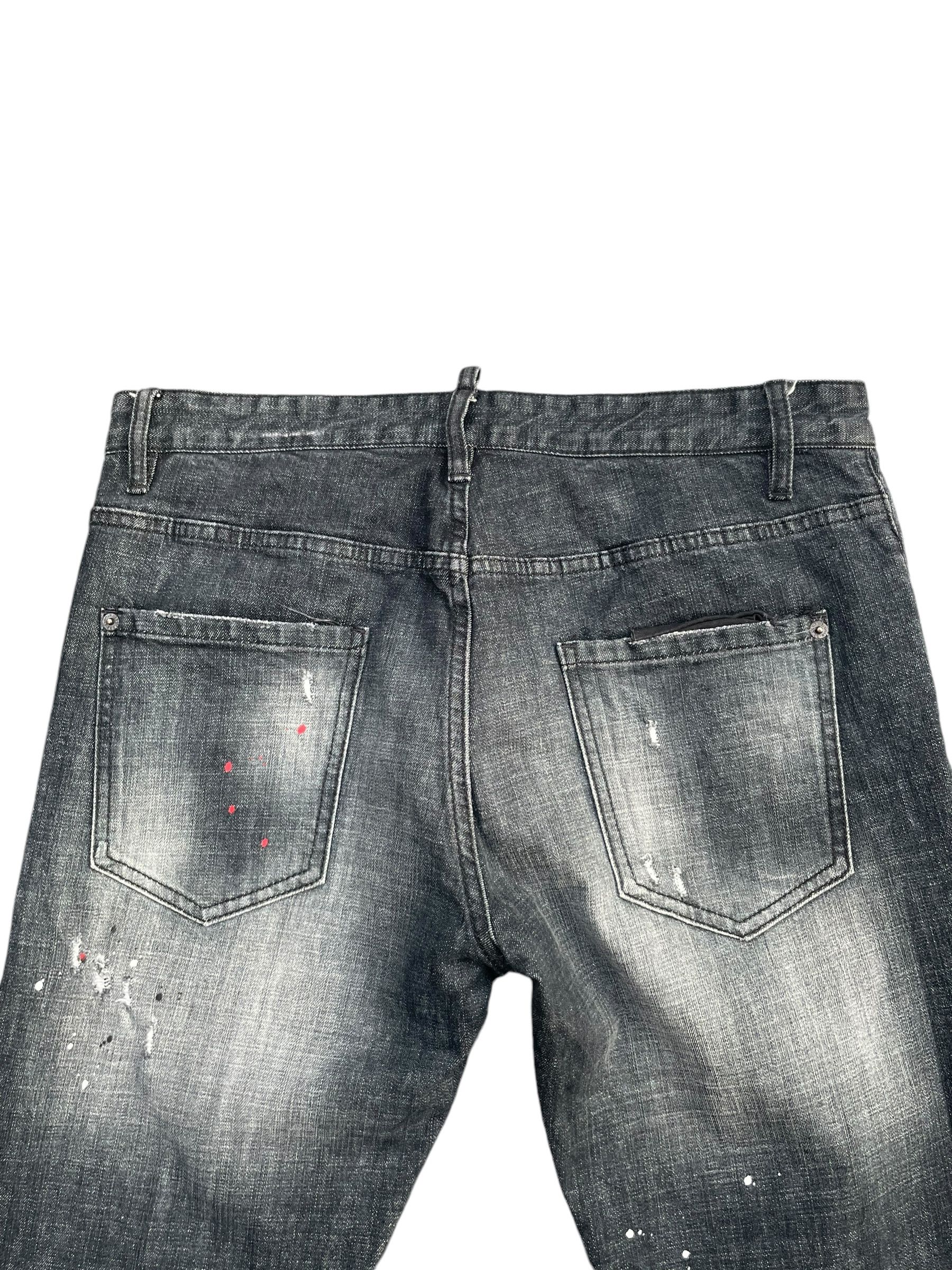 Designer Distresed Custom Dsquared2 Denim Size US 35 - 8 Thumbnail