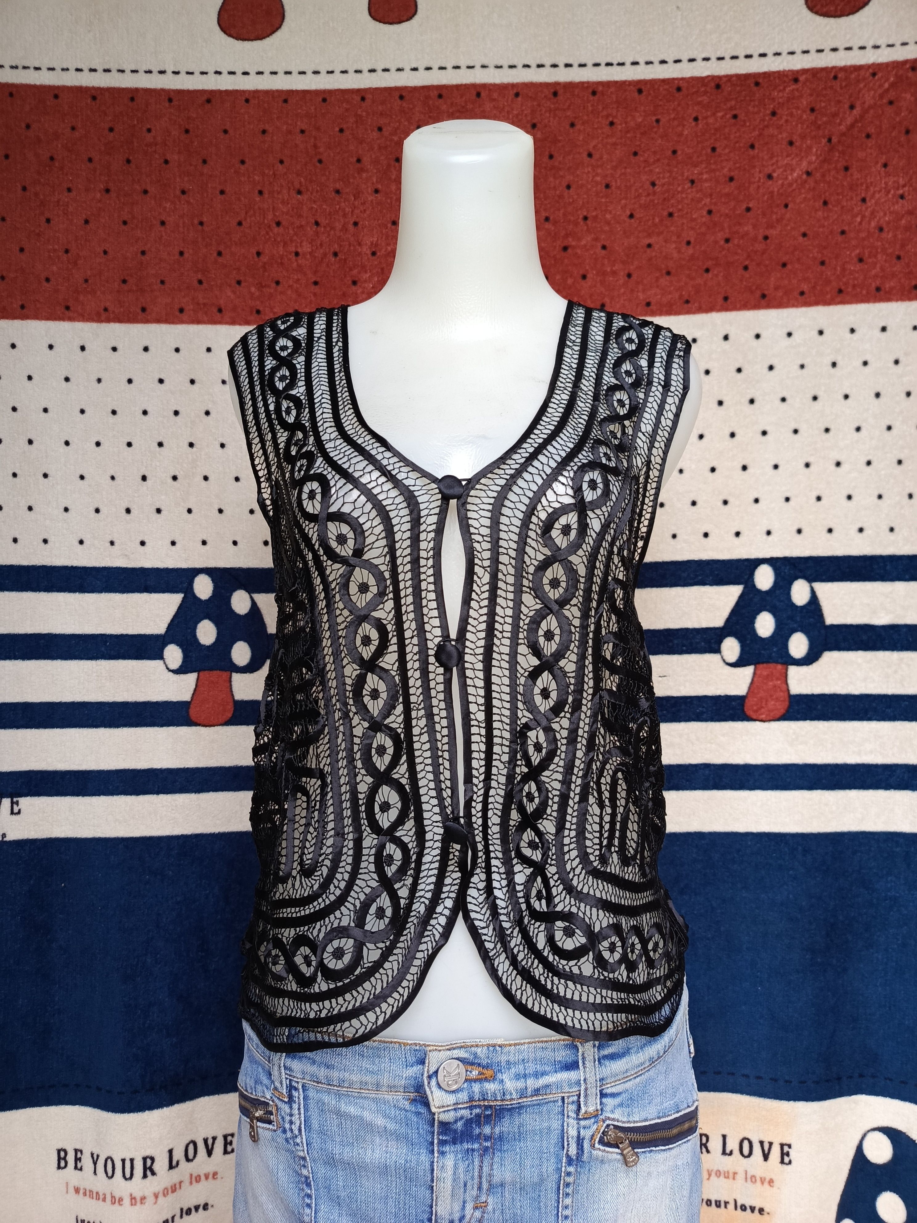 Homemade Vest black homemade Size M / US 6-8 / IT 42-44 - 1 Thumbnail