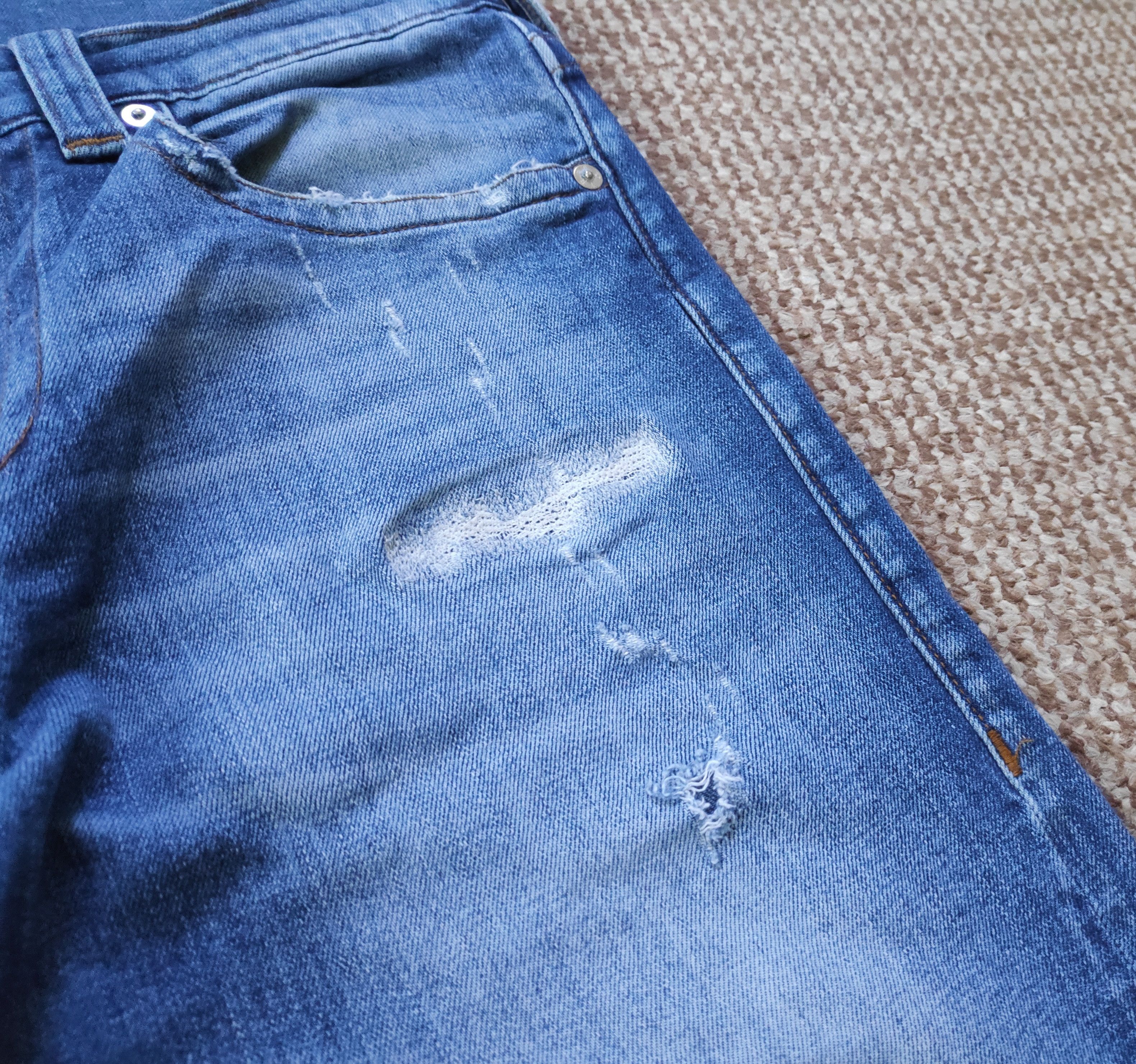 True Religion True Religion Kurt Slim Denim Jeans Distressed made in Italy Size US 32 / EU 48 - 11 Thumbnail
