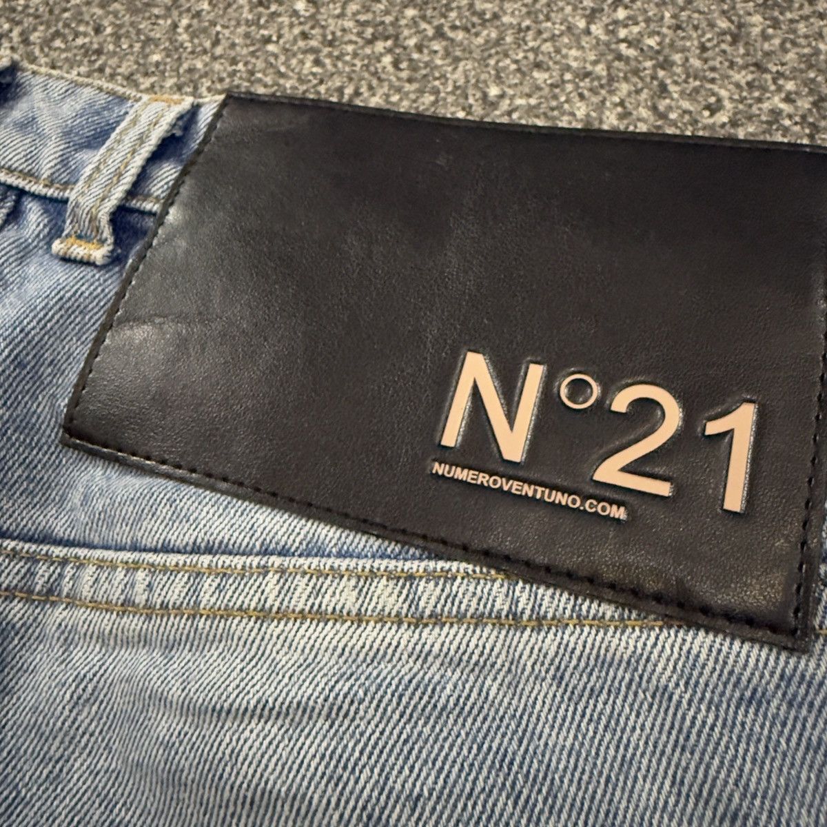 N21 Distressed Denim N21 2022 Collection Size US 30 / EU 46 - 10 Thumbnail
