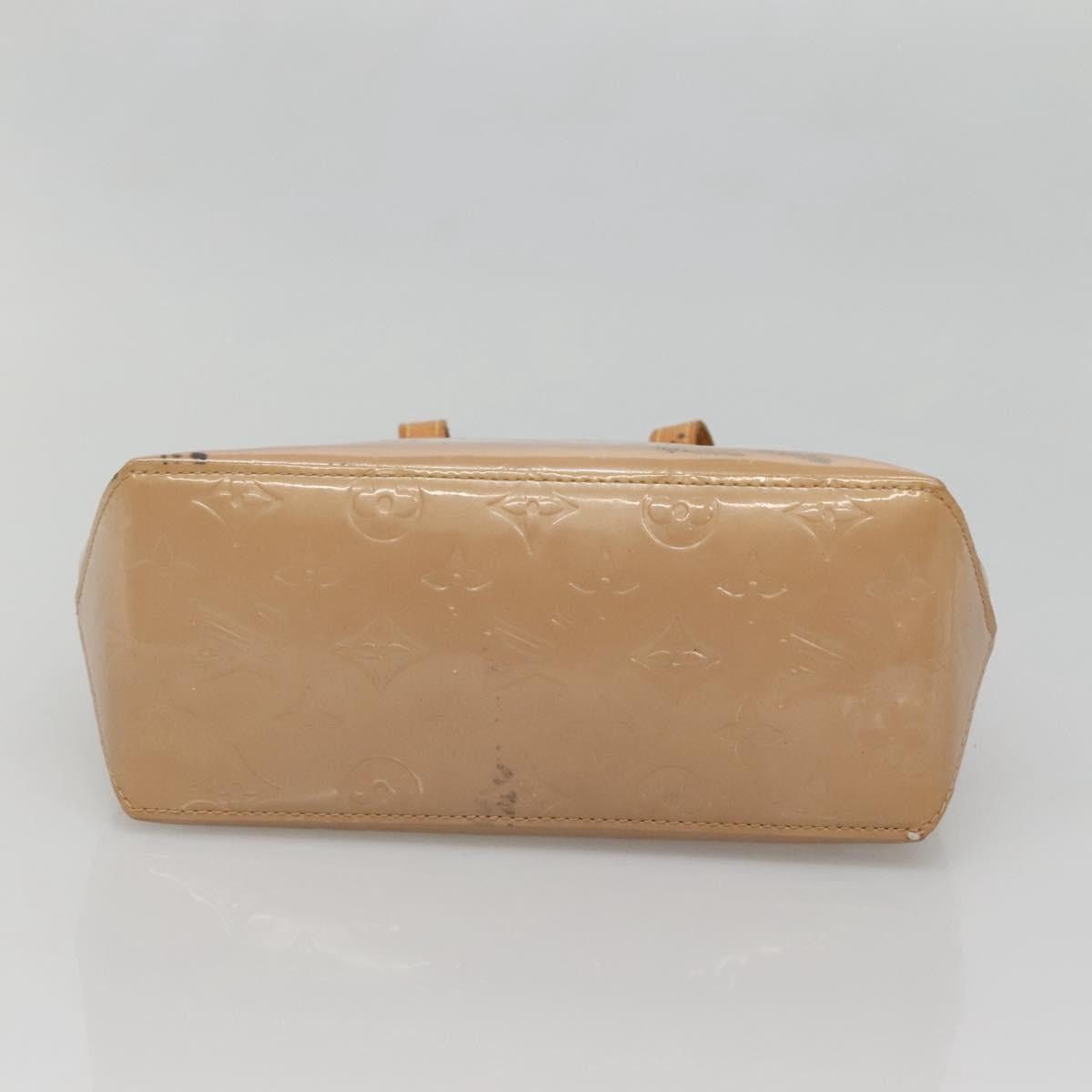 Louis Vuitton LOUIS VUITTON Monogram Vernis Reade PM Hand Bag Noisette Size ONE SIZE - 5 Thumbnail