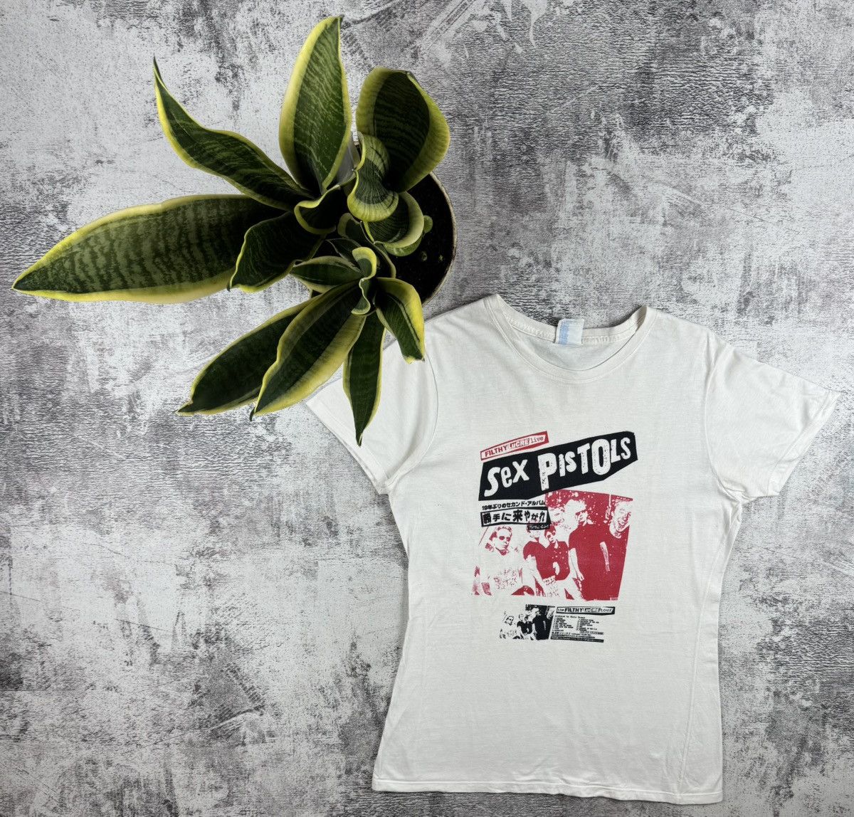 Band Tees Sex Pistols Filthy Lucre Japan Vintage Y2K Dress T Shirt Top Size M / US 6-8 / IT 42-44 - 1 Thumbnail