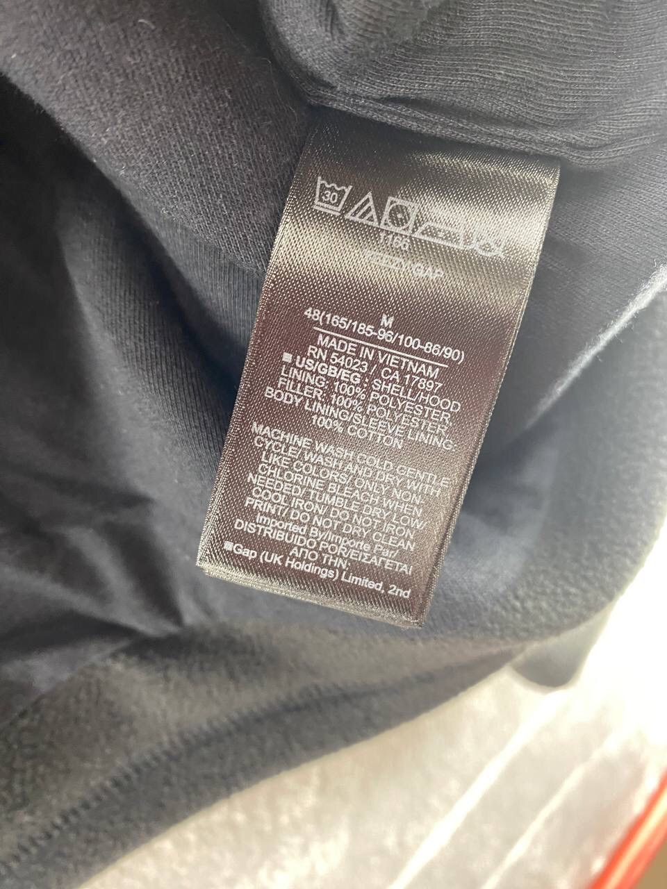 Gap × Kanye West YEEZY Gap Polar Fleece Padded Hoodie Black M Size US M / EU 48-50 / 2 - 6 Thumbnail