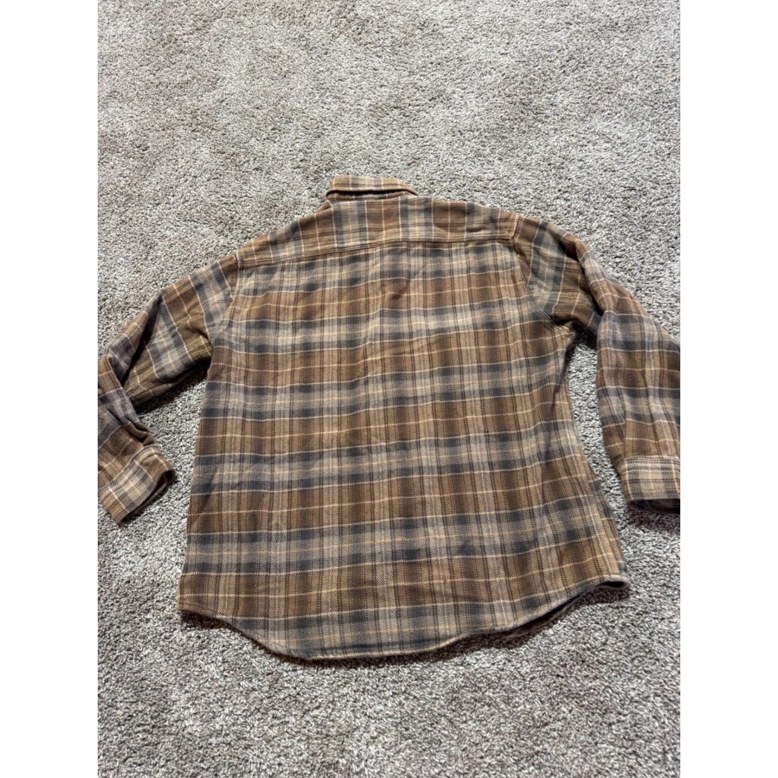 Vintage Big Bill Shirt Button-Up Mens Size M Green Camouflage Cotton Long Sleeve Crew Neck? Size US M / EU 48-50 / 2 - 6 Thumbnail