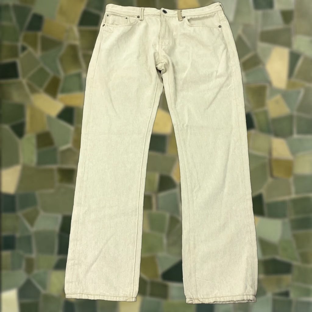 Sean John Sean John Jeans Mens 38 Beige 5-Pocket Denim Straight Hip Hop Streetwear Skater Grunge Size US 38 / EU 54 - 1 Thumbnail