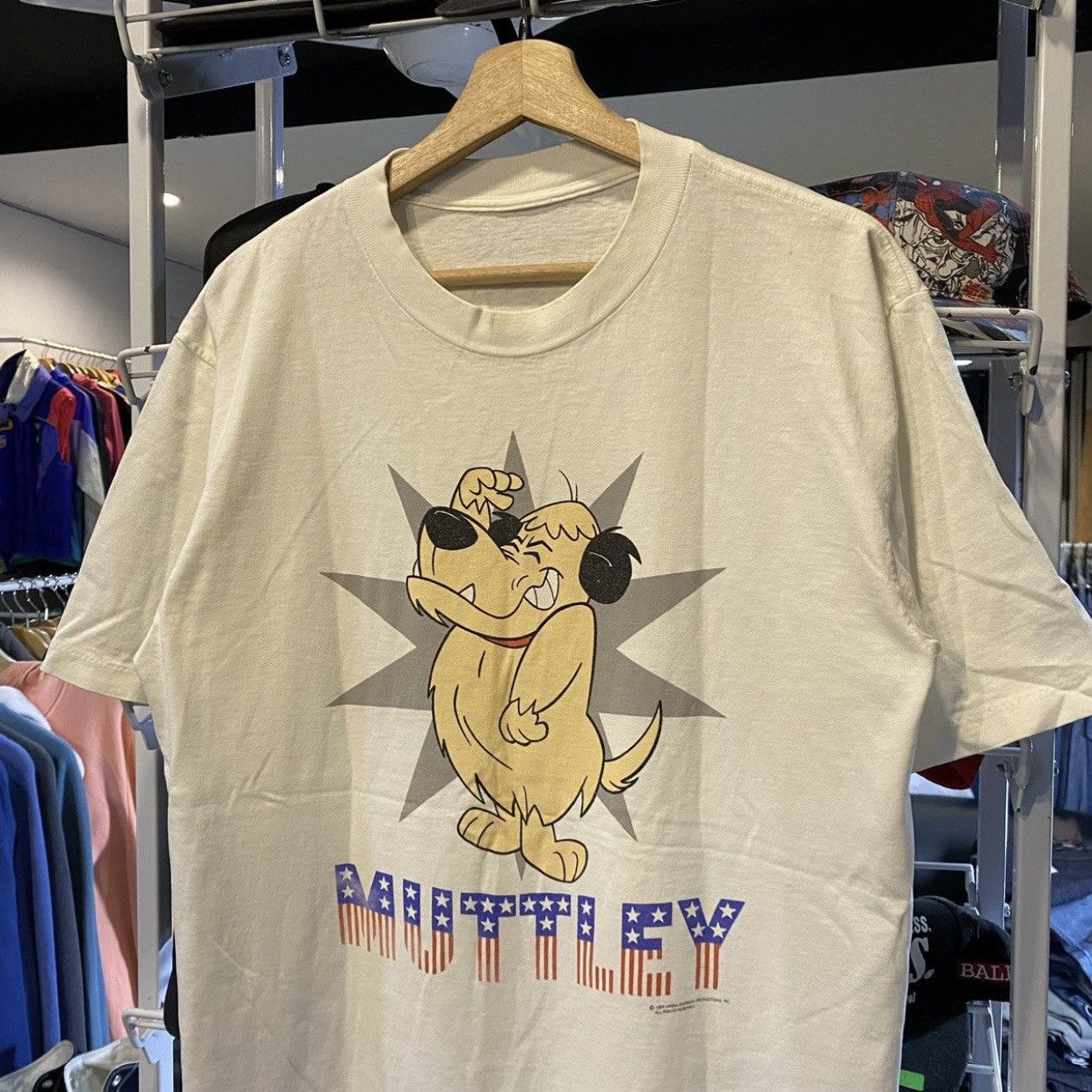 Cartoon Network Vintage 90s Hanna-Barbera Wacky Races Muttley T-Shirt Size US L / EU 52-54 / 3 - 3 Thumbnail