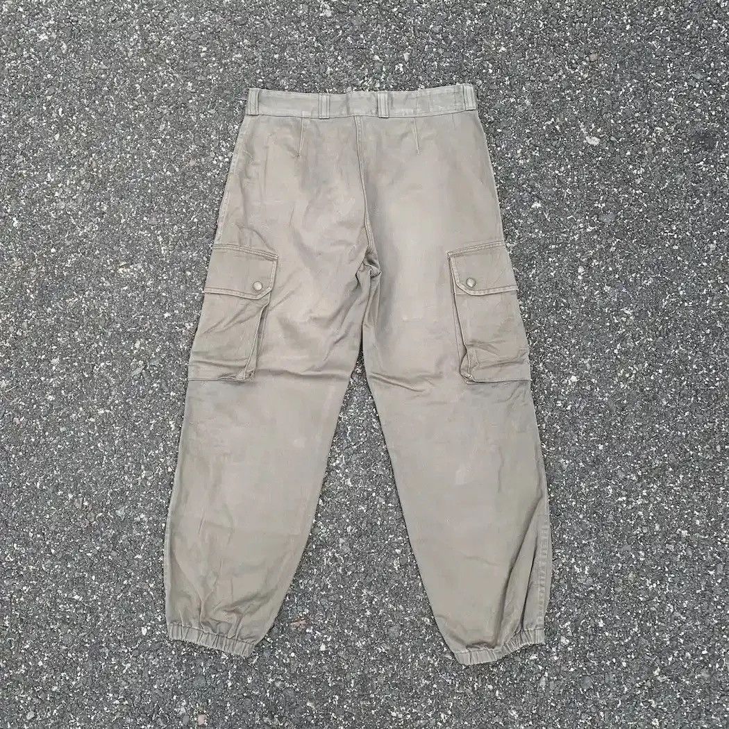 Jungles VINTAGE 1987 SOCOVET FRENCH ARMY CROPPED CARGO TACTICAL PANT Size US 28 / EU 44 - 8 Thumbnail
